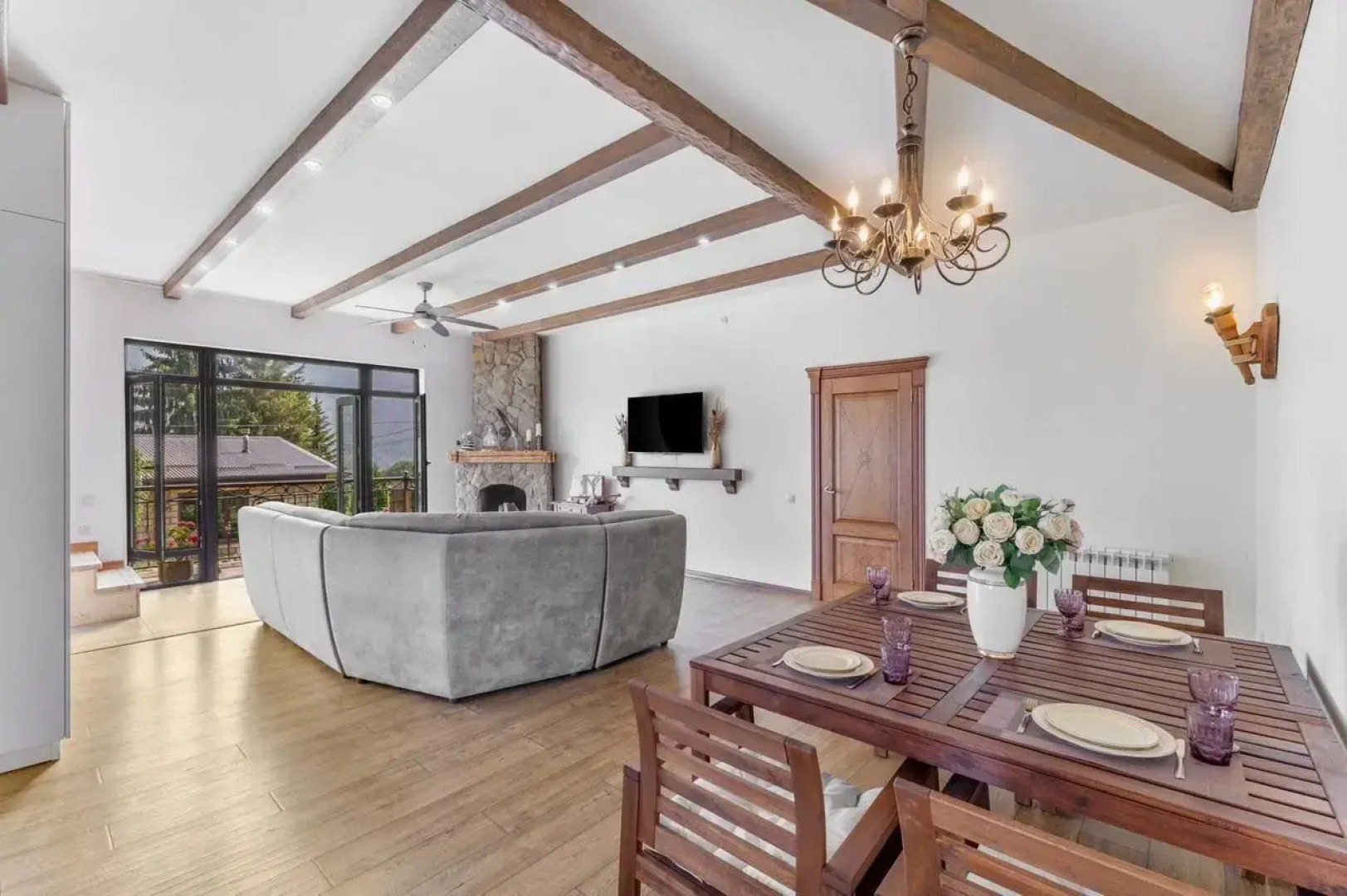 Частный дом Райский уголок среди гор и альпийских лугов