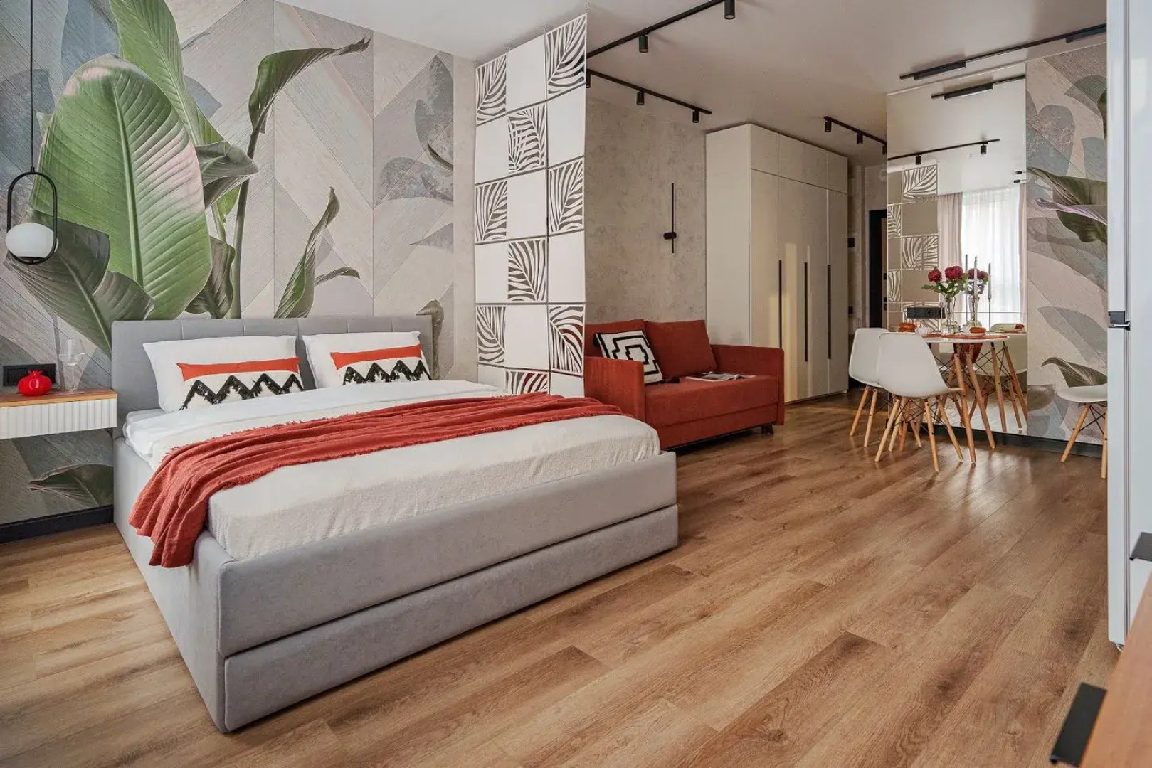 Квартира Современная Заботливо Обустроенная