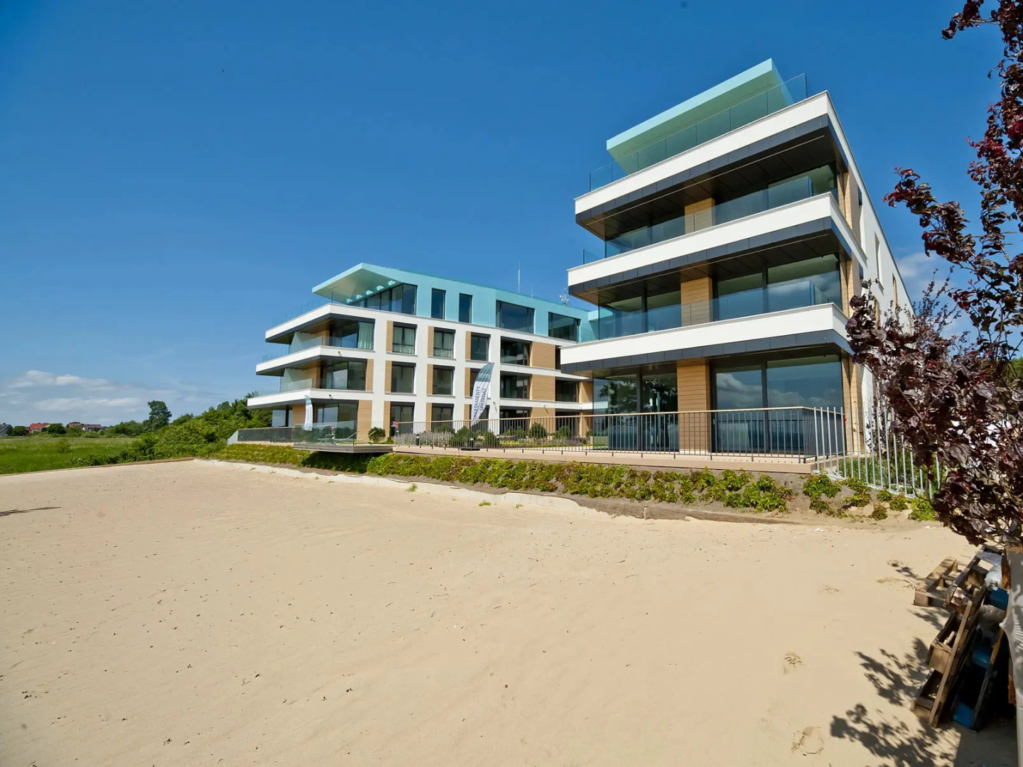 Апартаменты Zatoka Komfortu BlueApart Jastarnia