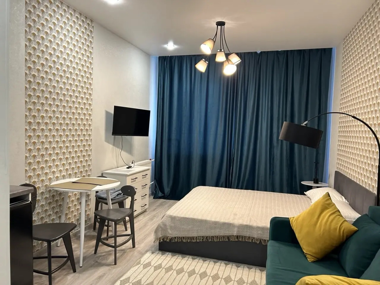 Квартира Уютная студия у Ледового дворца