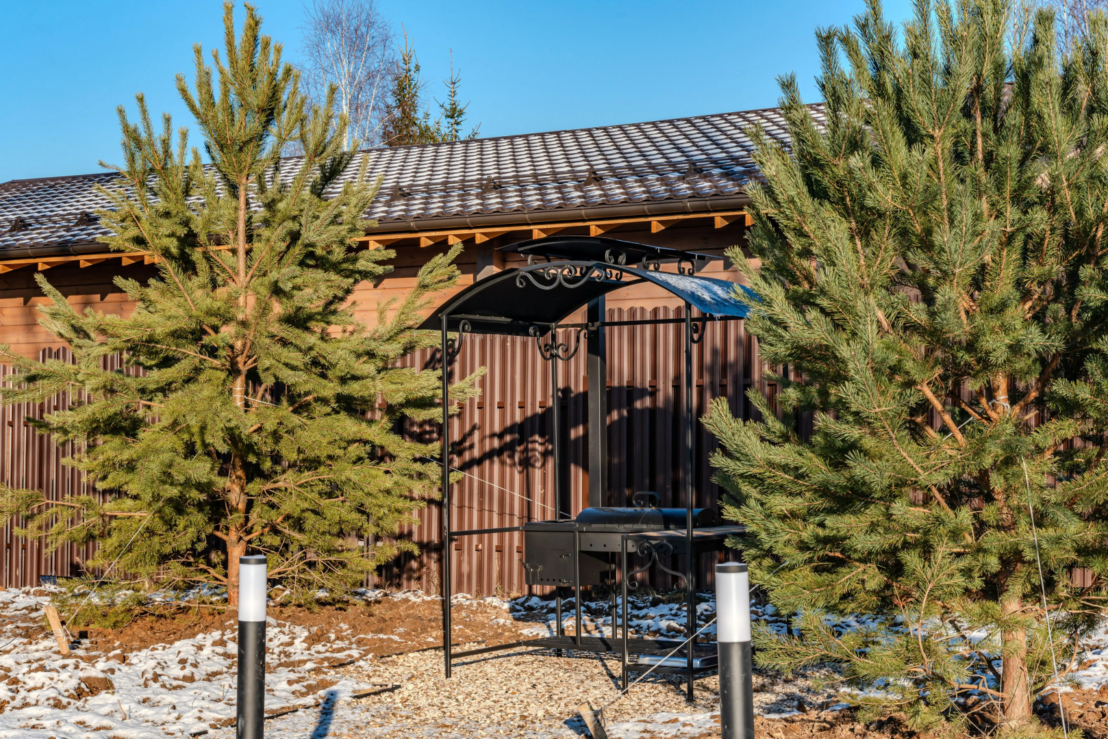 Частный Дом с камином, сауной и панорамными окнами