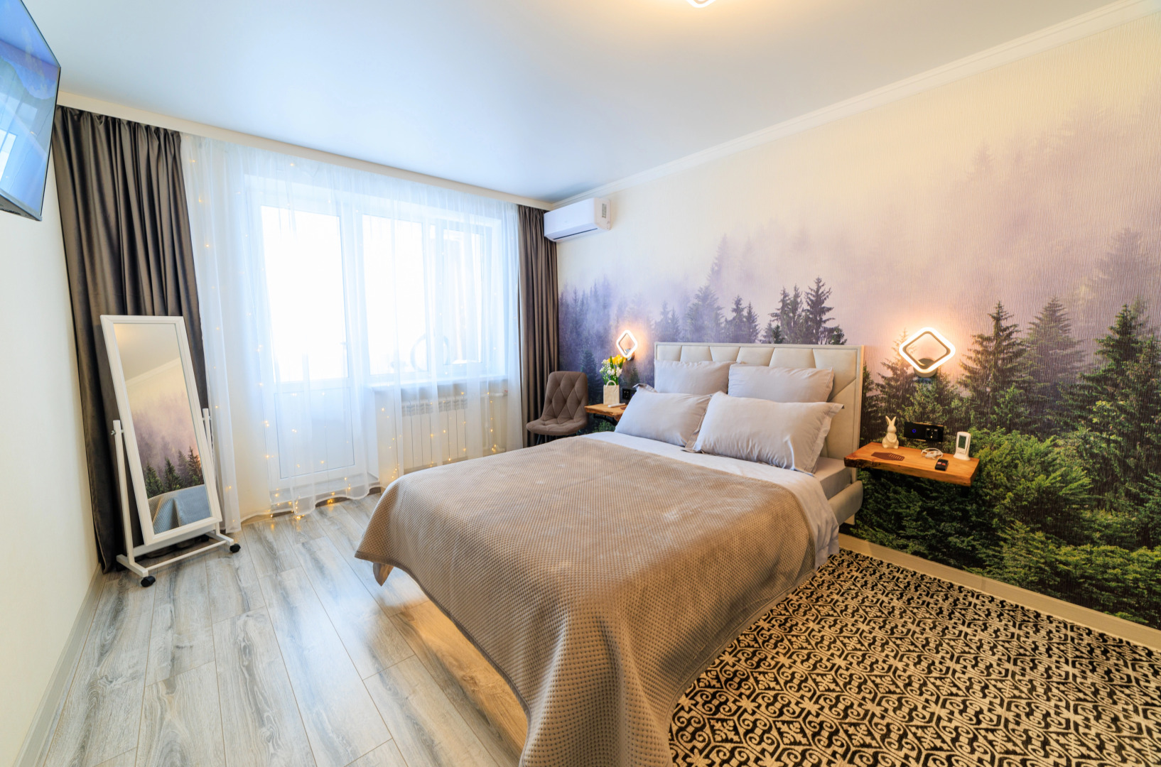 Квартира 9 мин до Парка на 4х гостей