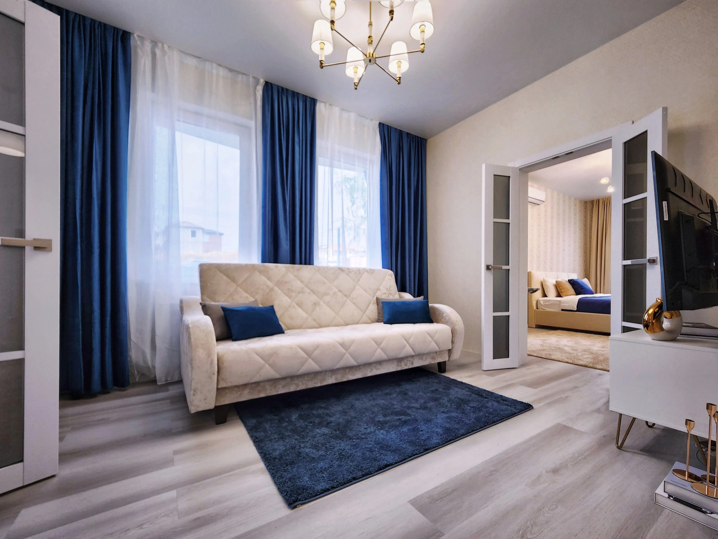 Квартира Уютная на улице Сергея Борзенко