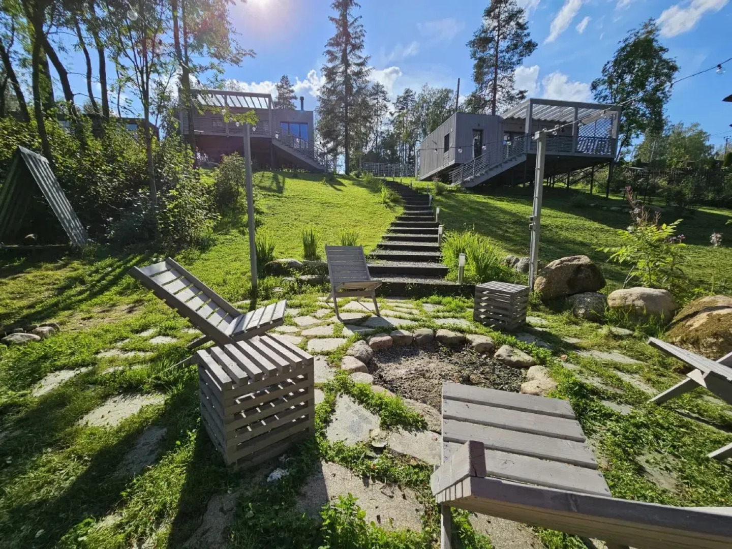 Коттедж Черничный склон Grey House