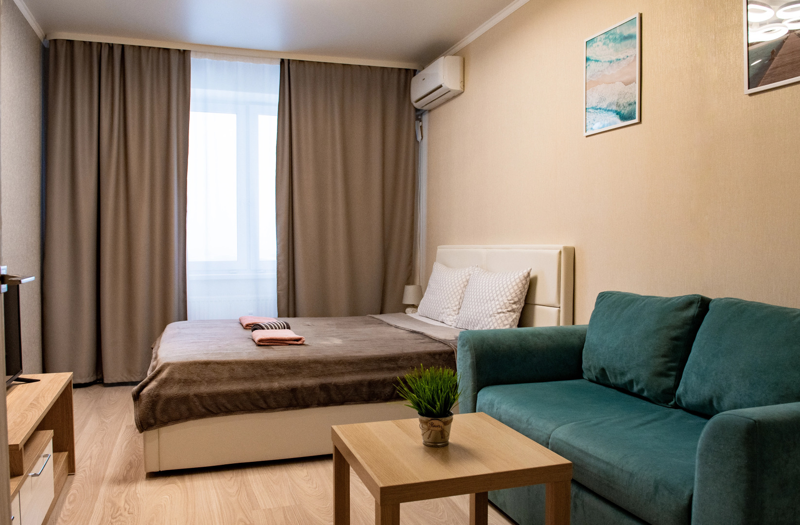 Апартаменты в Финском Заливе Рядом с Горячим Источником Волна