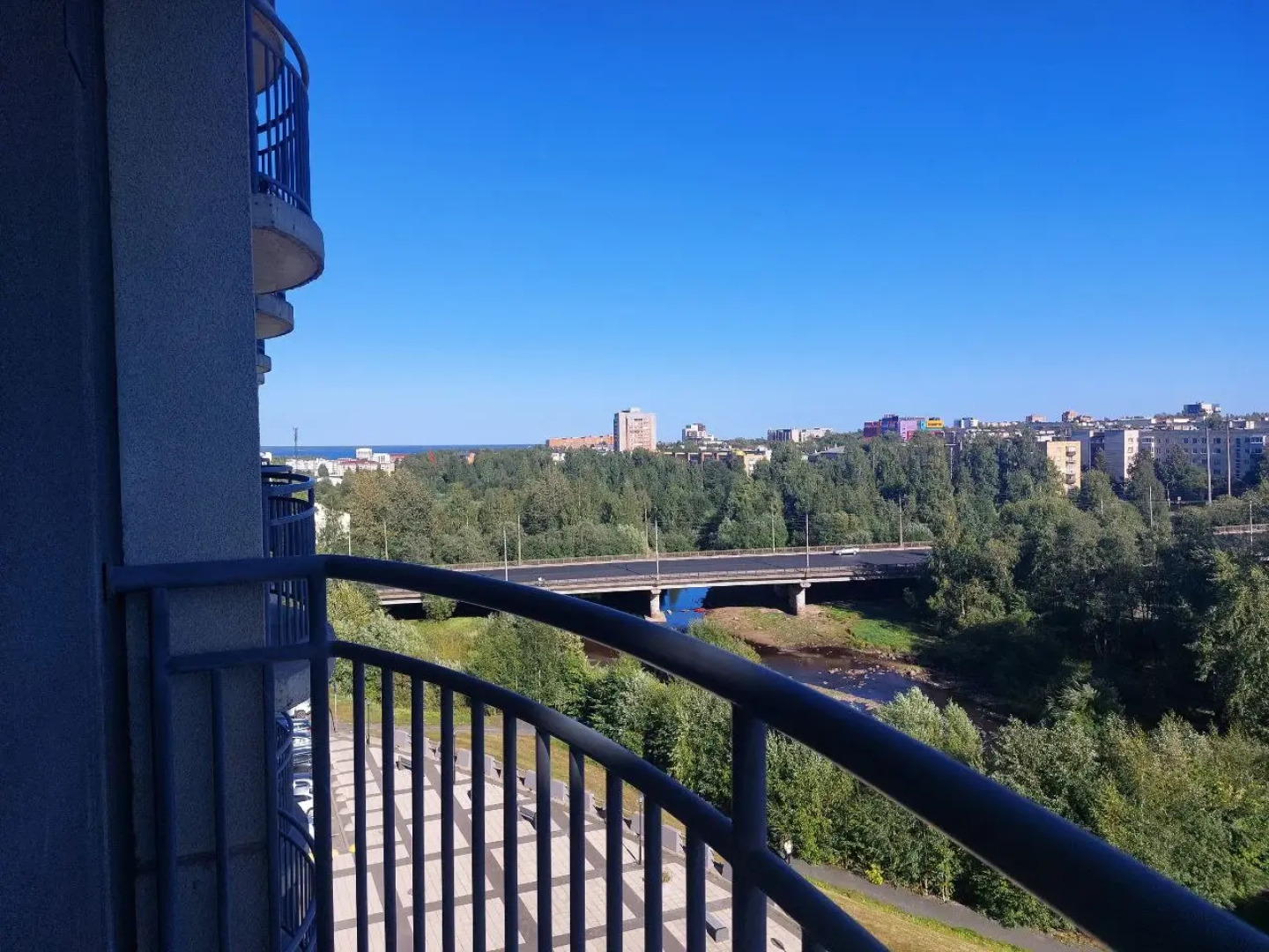 Апартаменты Olivinn с потрясающим видом из окна