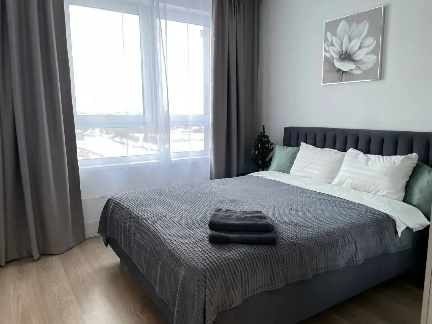 Квартира Просторная Евродвушка