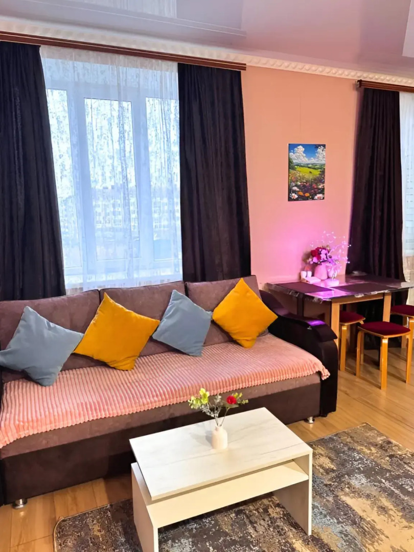 Евродвушка с видом на гору