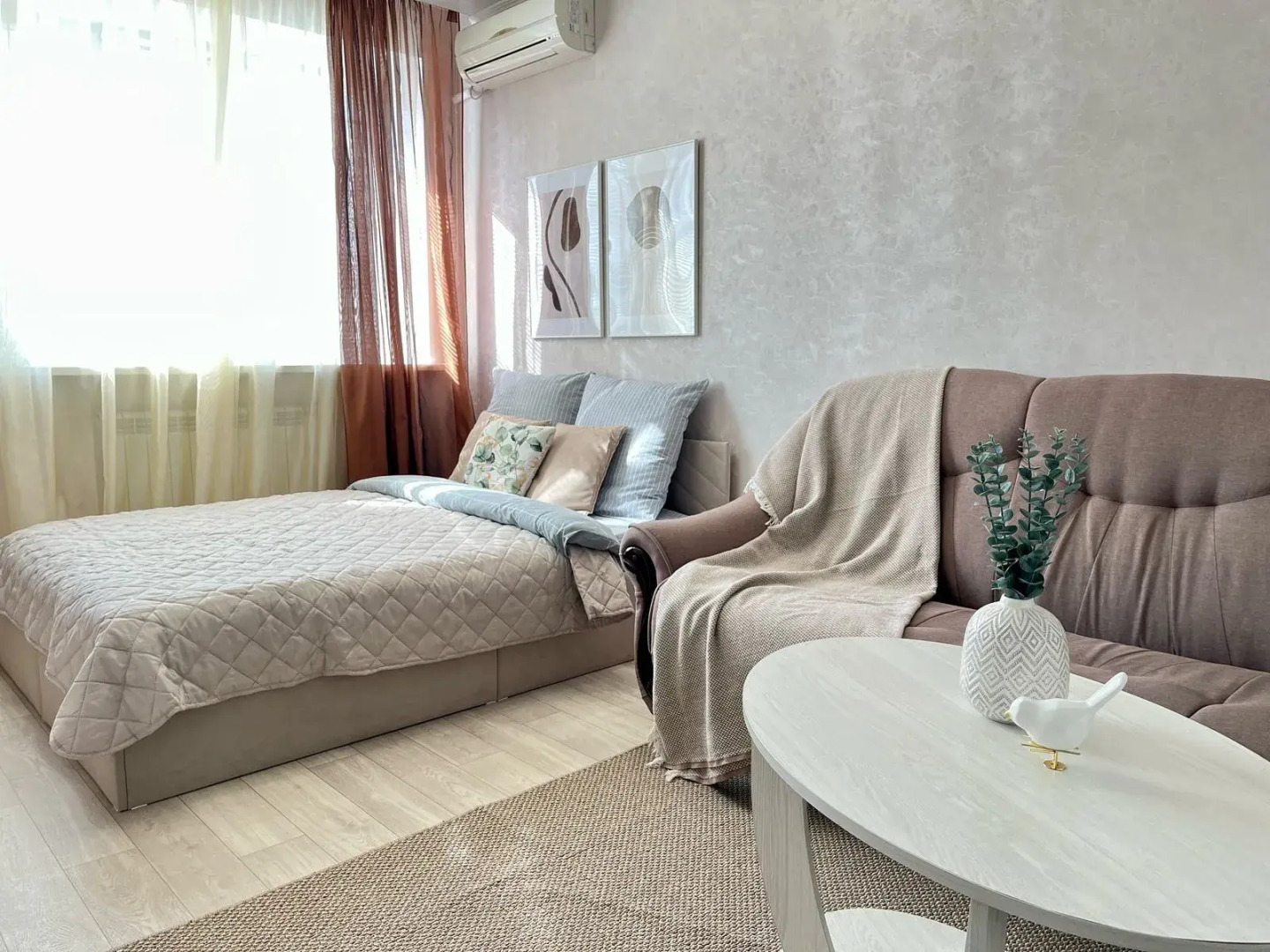 Квартира 1-ком. Бесконтактное заселение Мкр. КПТ Odeyalkin