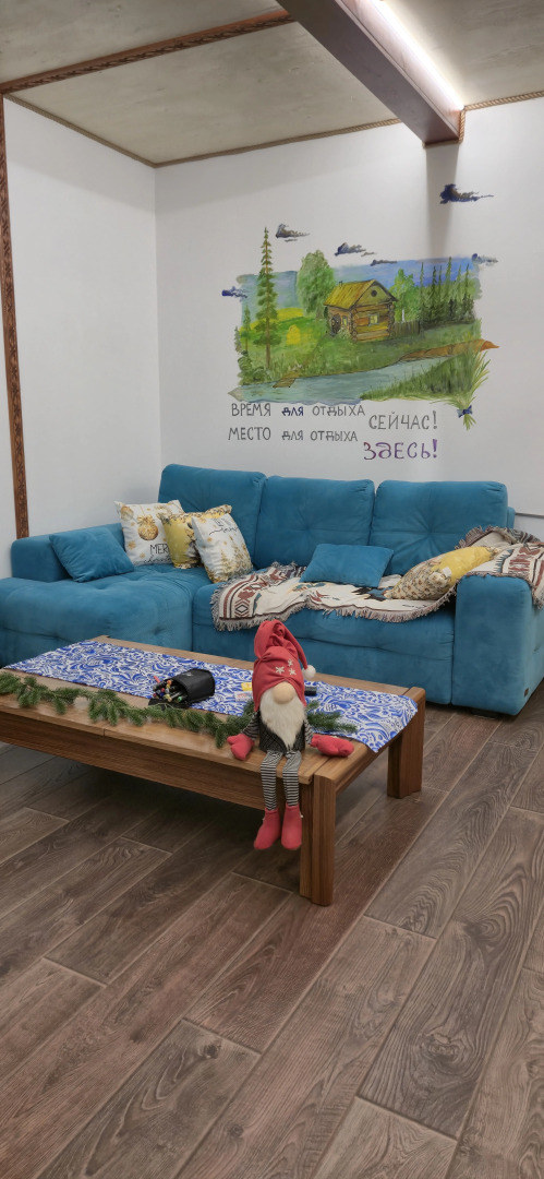 Частный дом Уютный дом со своим катком