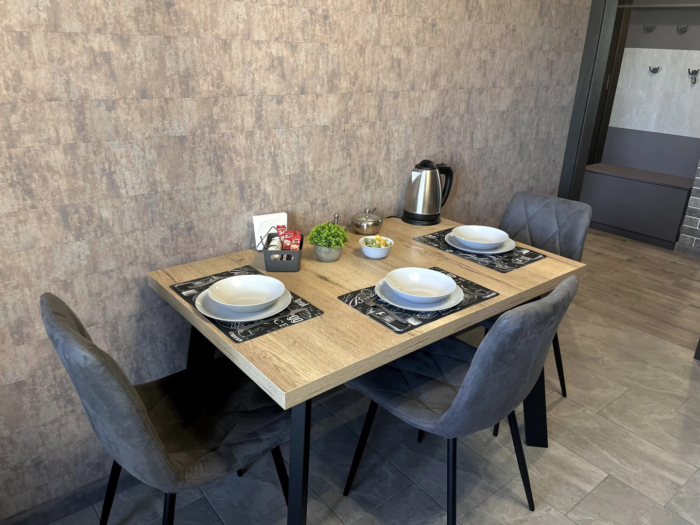 Квартира просторная для семейного отдыха в 10 минутах от моря