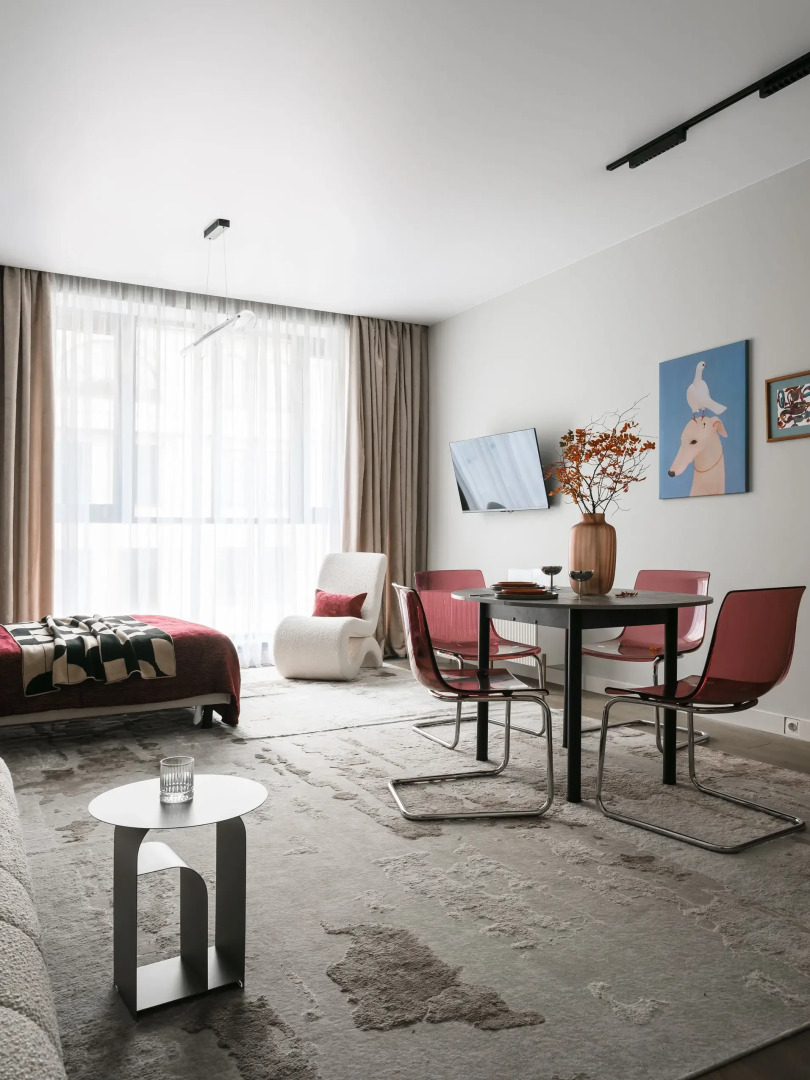 Квартира Элегантная Без Компромиссов с паркингом в ЖК Бизнес-класса в Центре Москвы