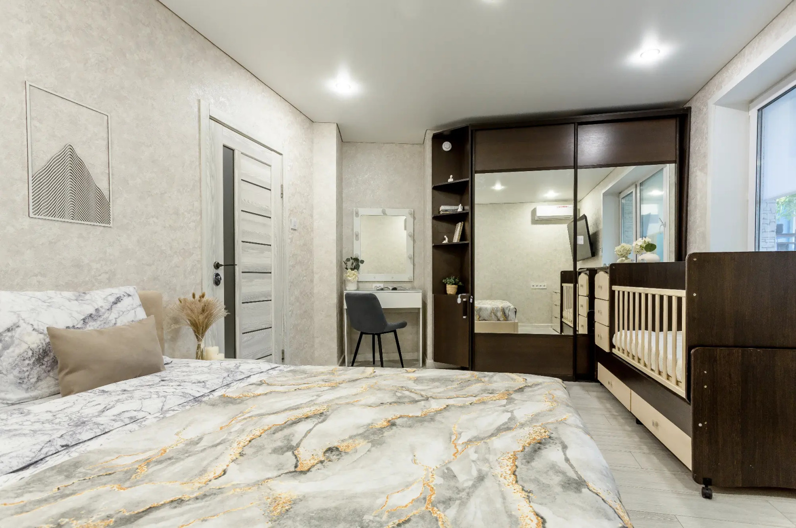 Квартира Комфортная 55 м², 4 кровати