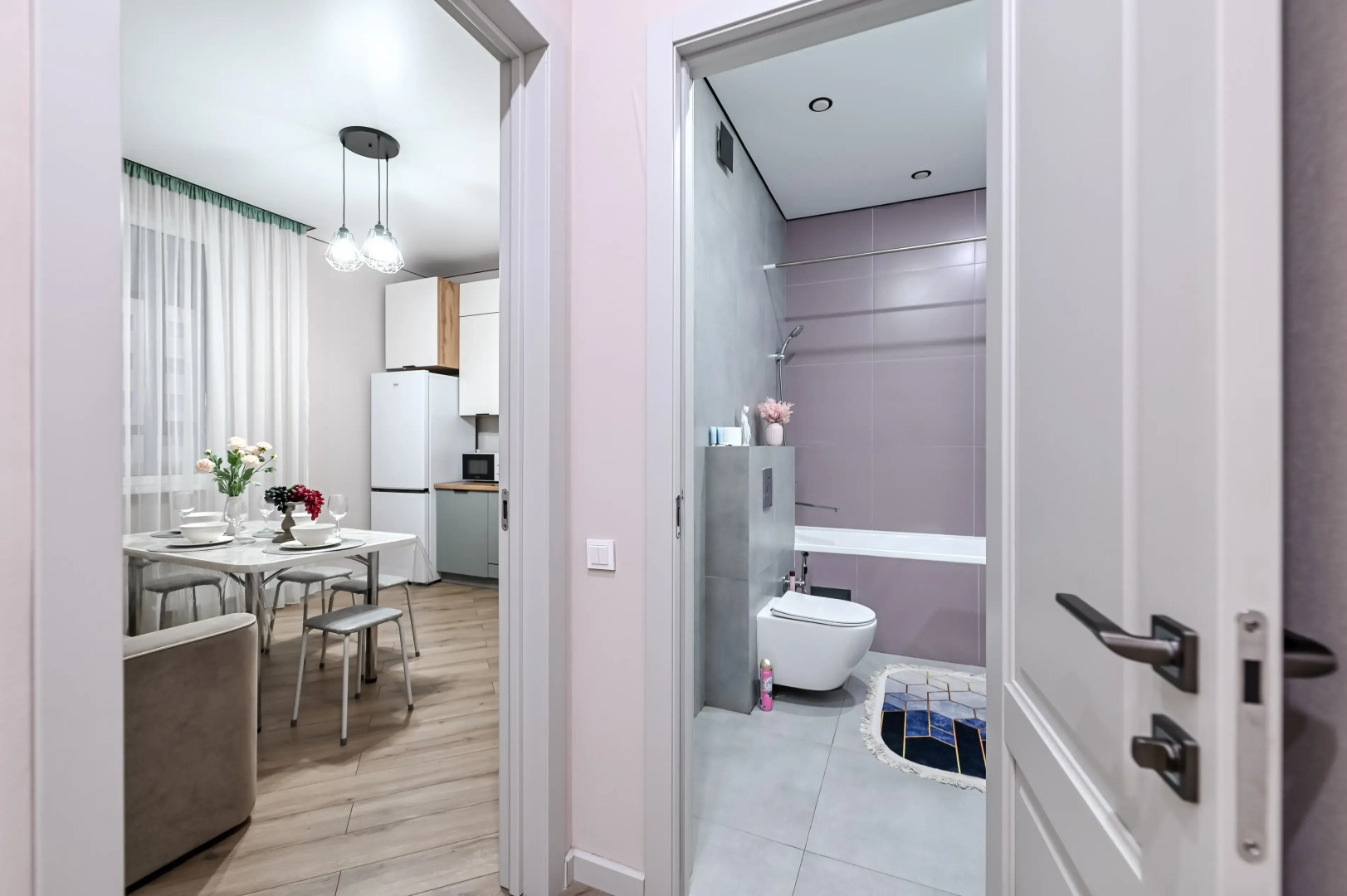 Апартаменты Однокомнатная в центре Столицы