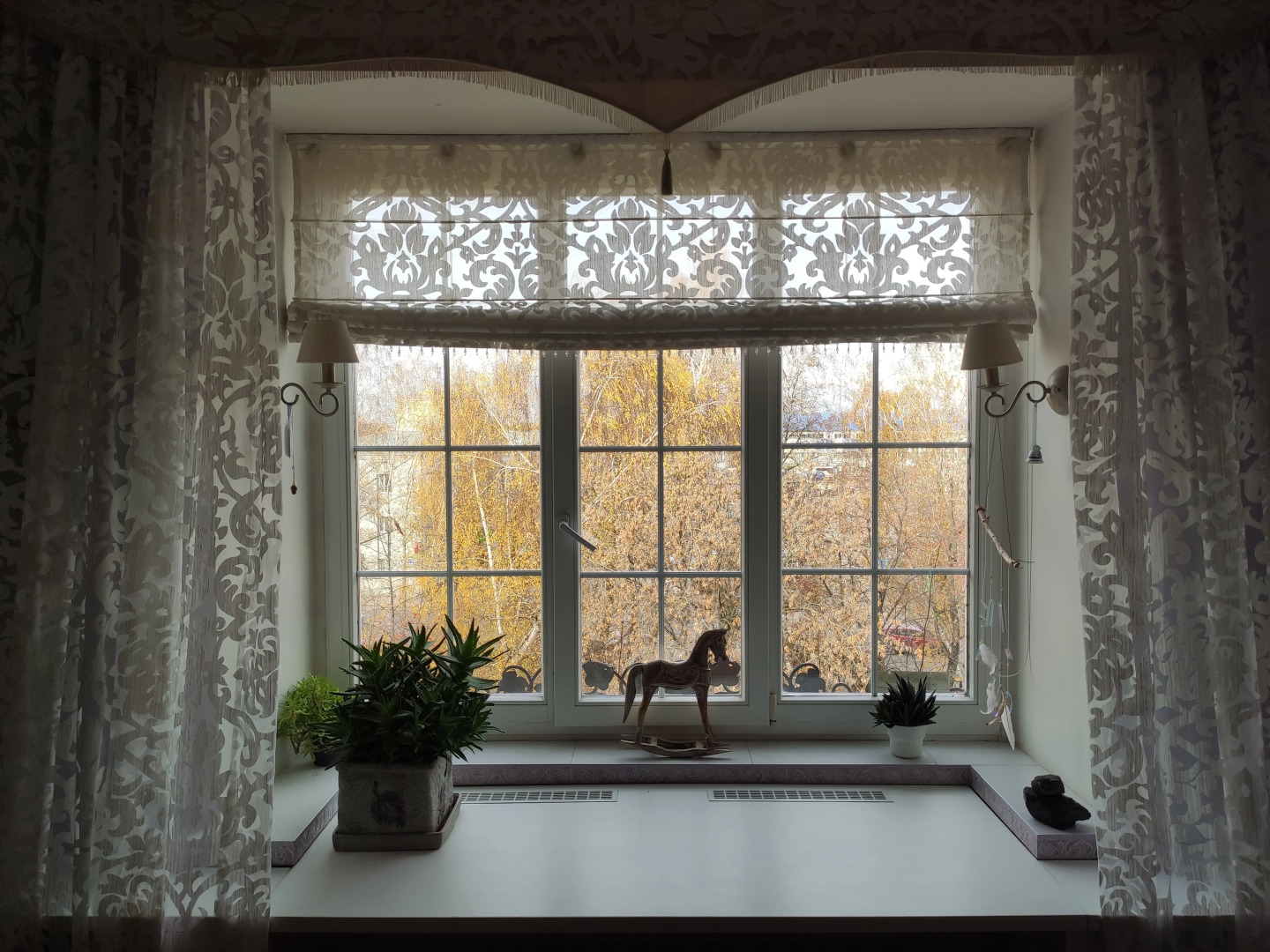 Квартира с камином в пяти минутах от центра