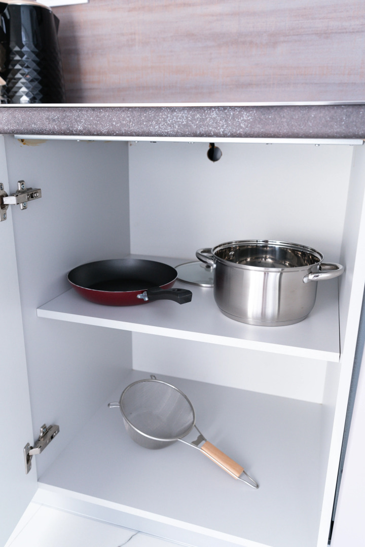 Апартаменты-студия 30 кв.м. с двуспальным диваном и панорамной зоной, 15 этаж