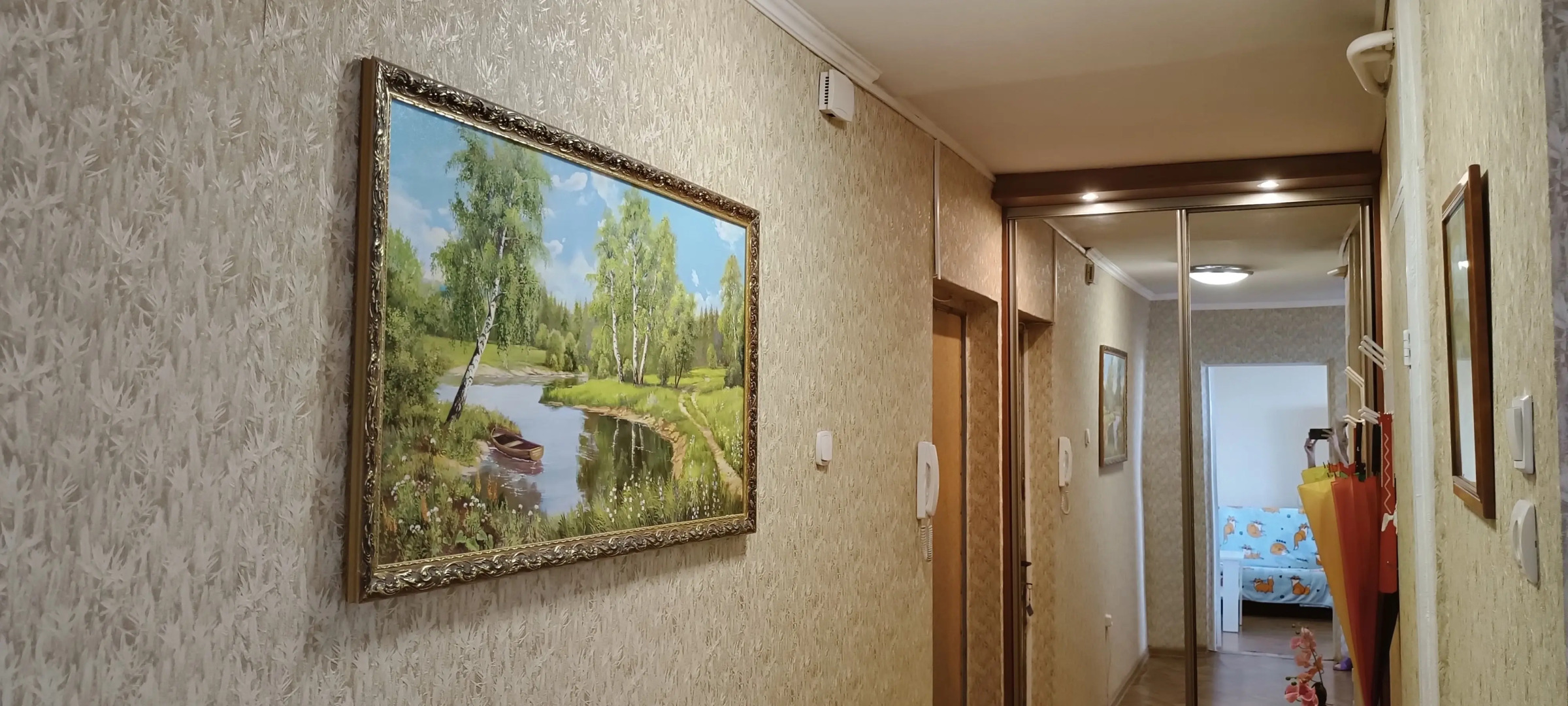 Апартаменты Центр, красивый вид на озеро, 9 этаж, лифт