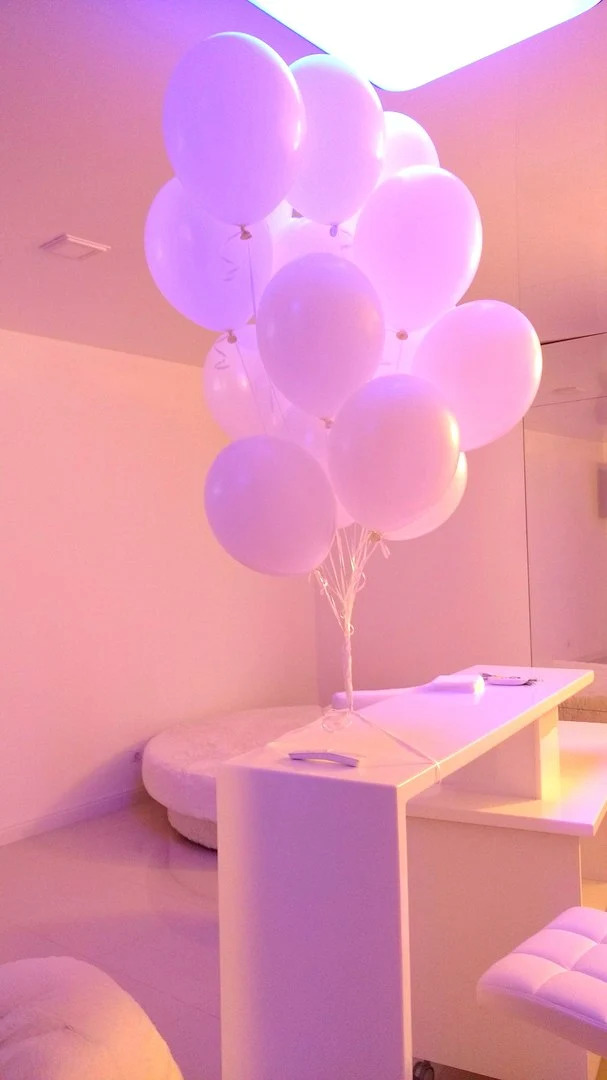 Апартаменты Белая Романтическая Студия с Панорамным Видом