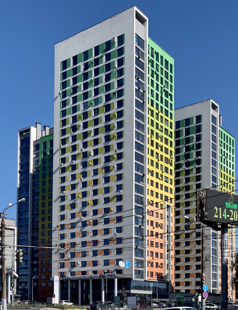 Апартаменты с видом на Волгу 17 этаж