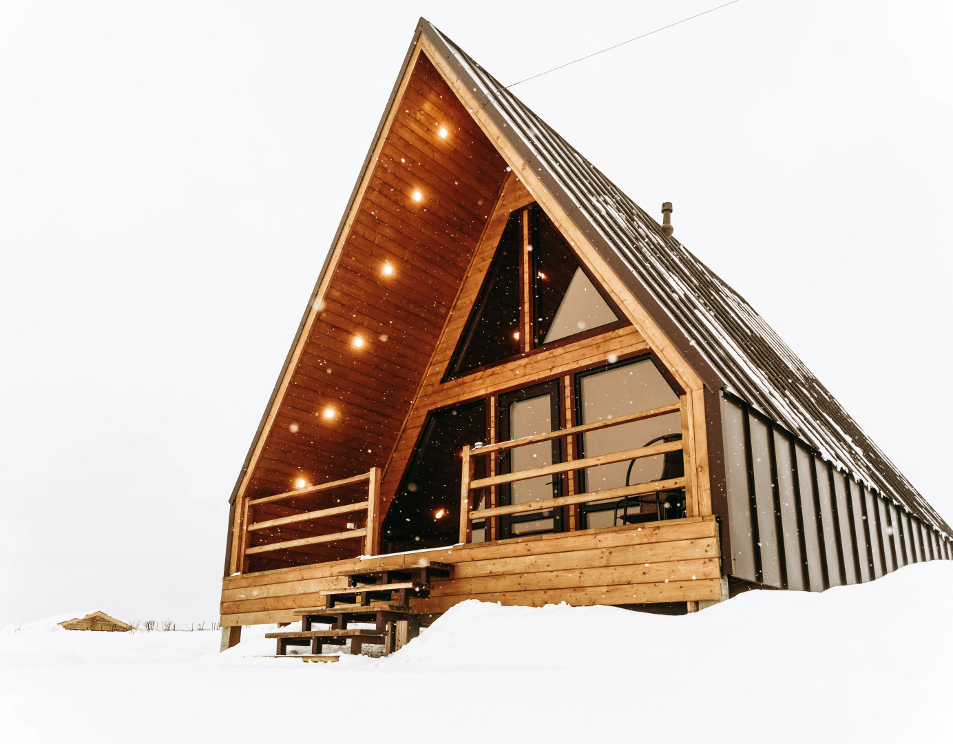 Гостевой дом в стиле «Афрейм»