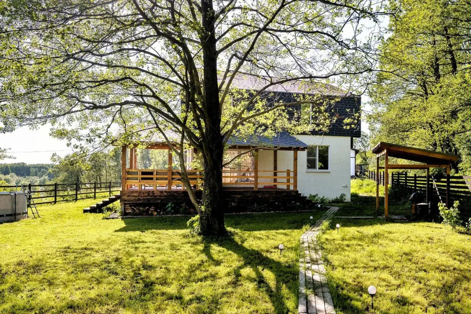 Частный Дом на Реке Green Place House