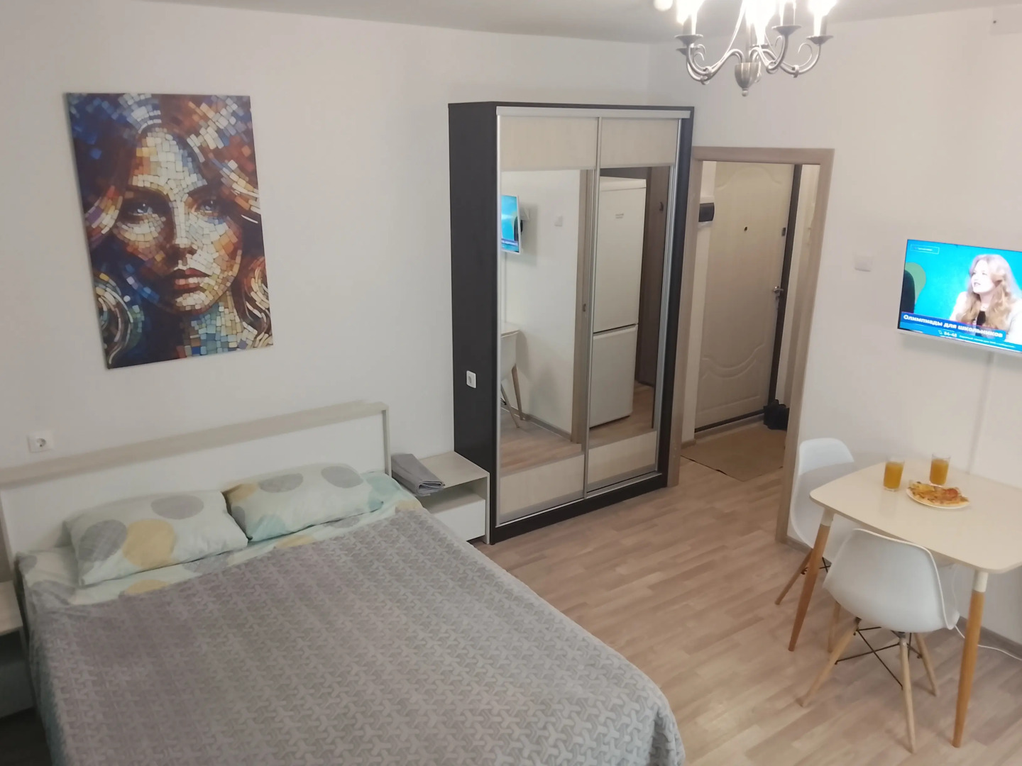 Квартира Суперчистая Новая Студия в Эво Парке