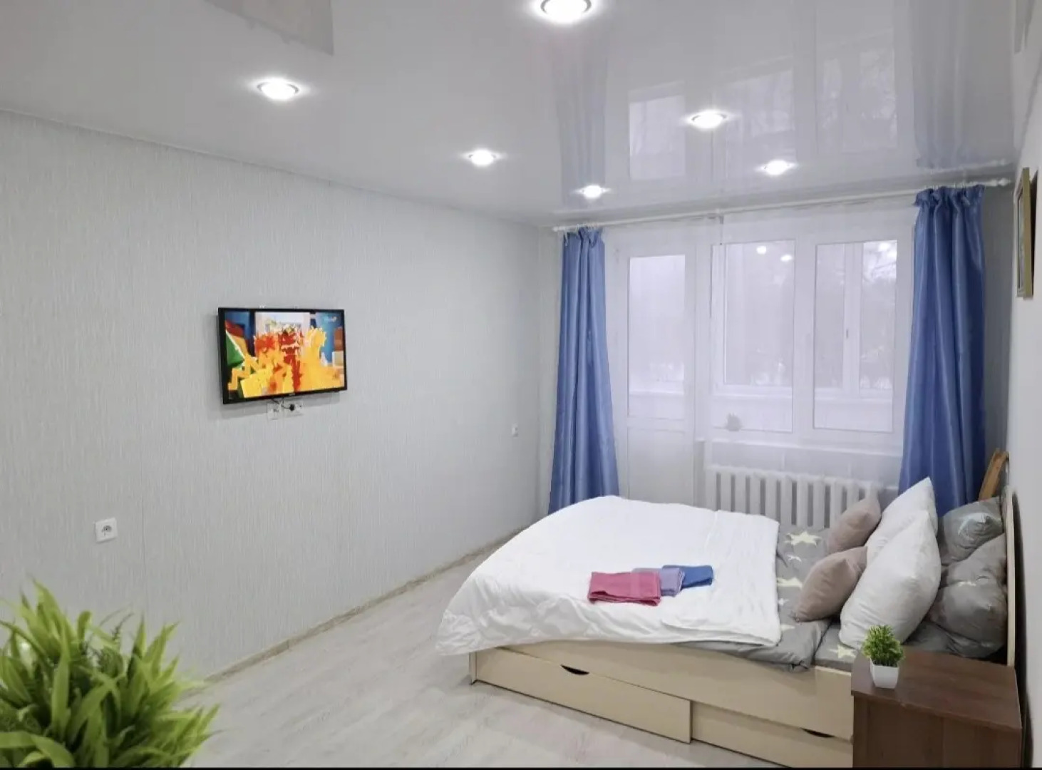 Квартира Уютная Евро двухкомнатная