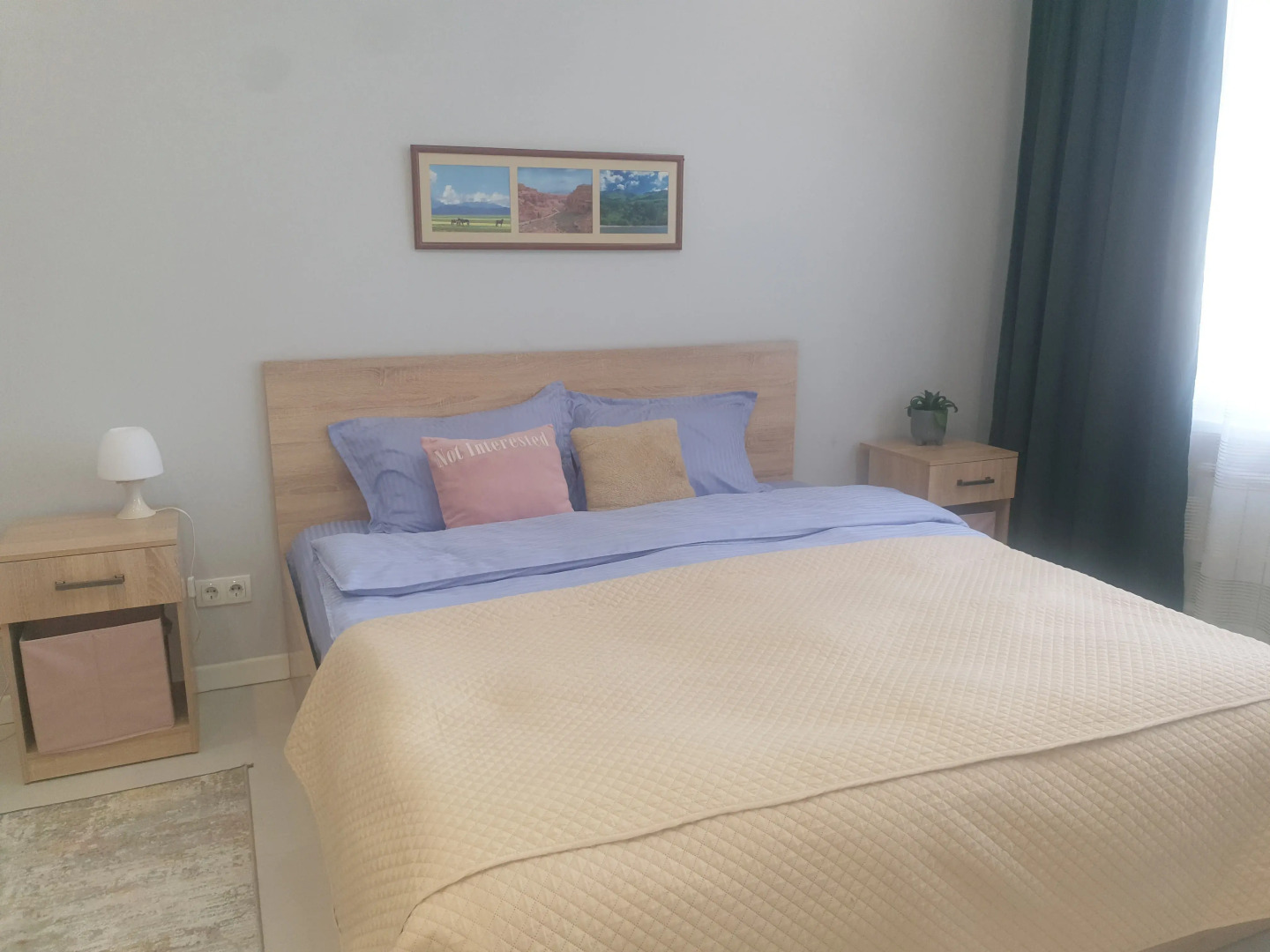 Апартаменты Личный комфорт в престижном районе: 2 полноценные спальни, 2 ванные комнаты