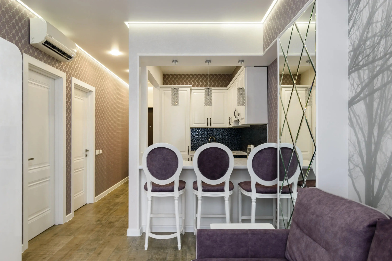 Апартаменты двухкомнатные в ЖК Сокол