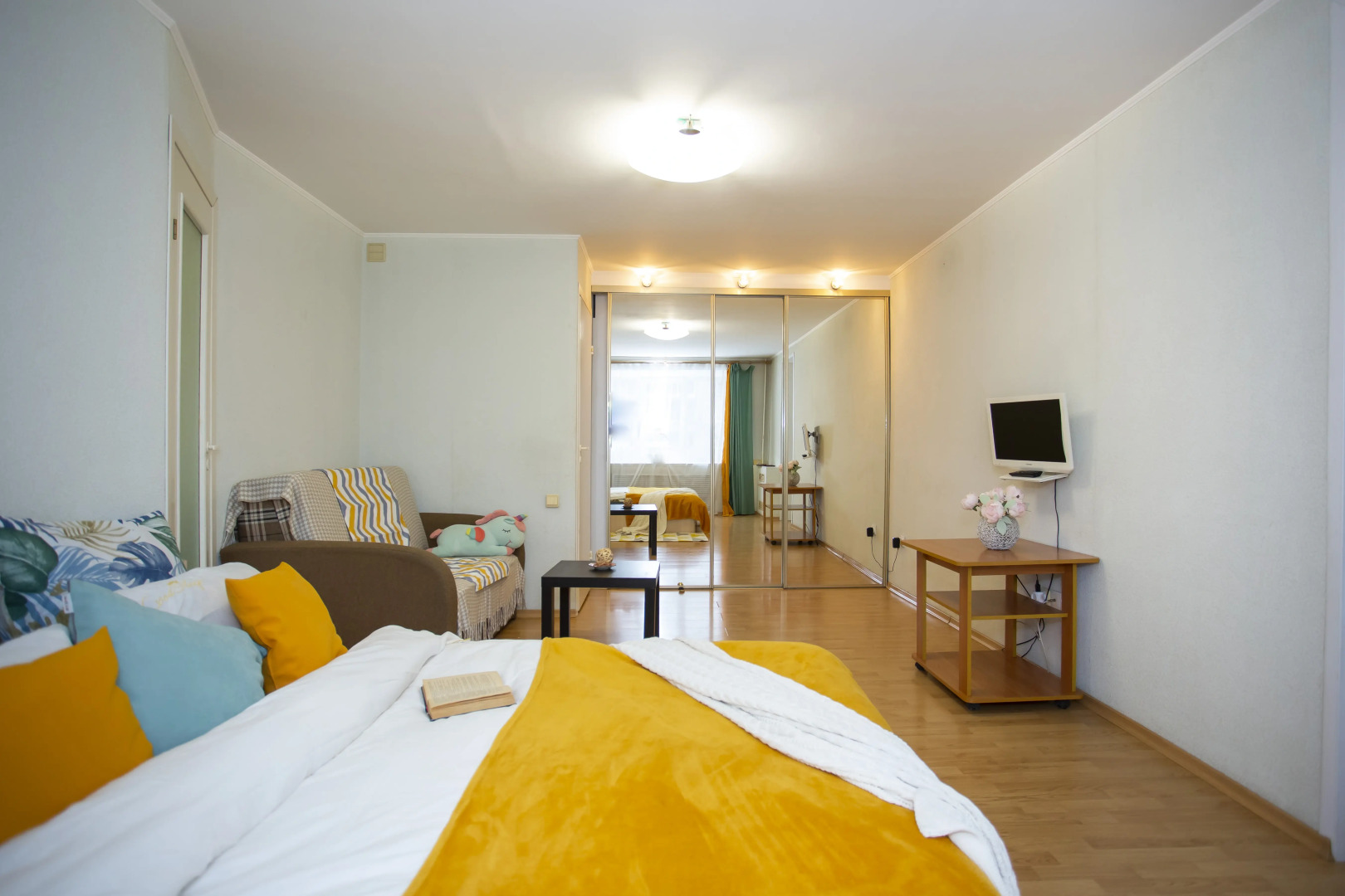 Квартира УК АТМОCФЕPА  в Цeнтре Яpocлaвля в 2-x минутах пешком дo Набeрежной Реки Котоpoсль