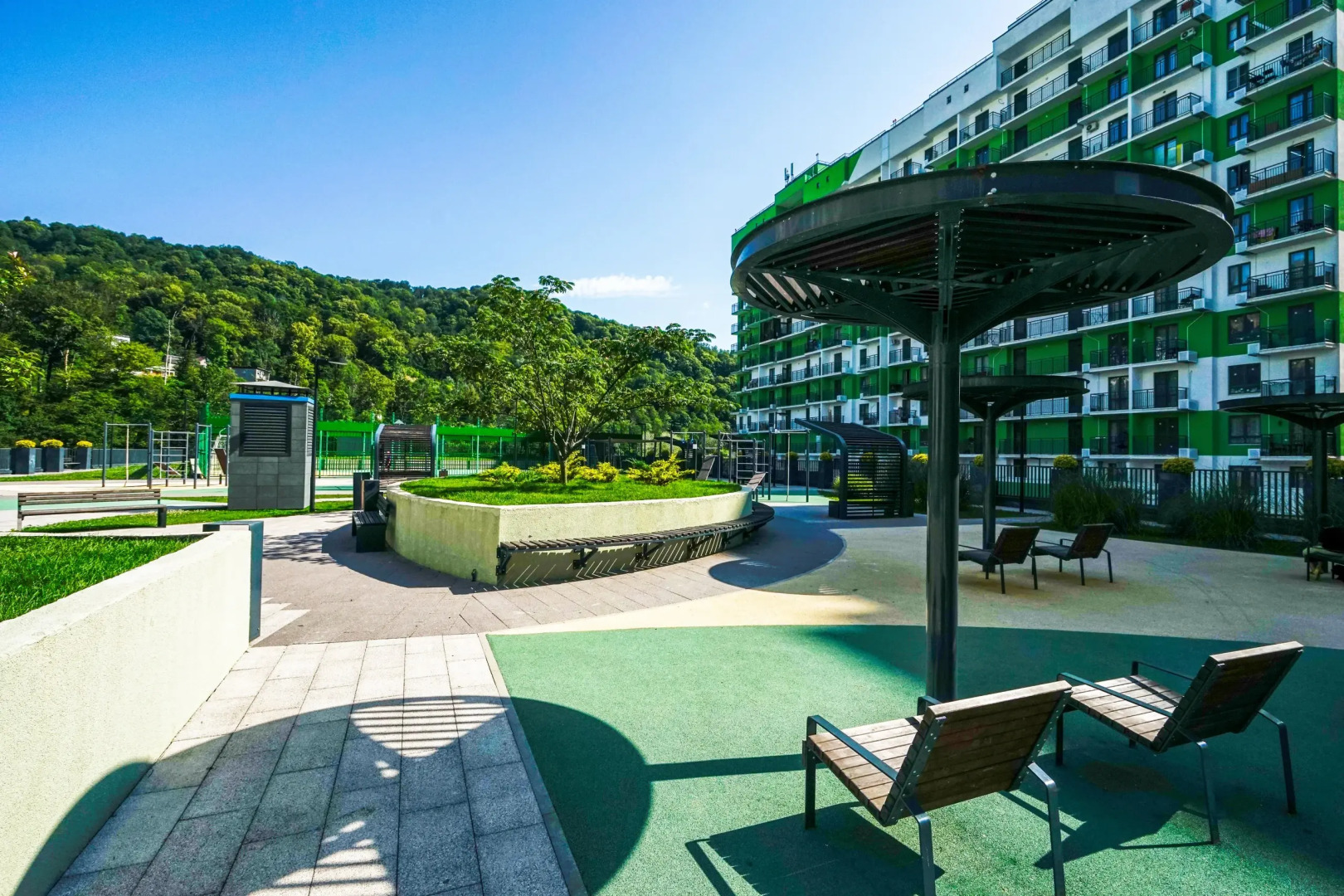 Квартира Уютная студия с видом на горы