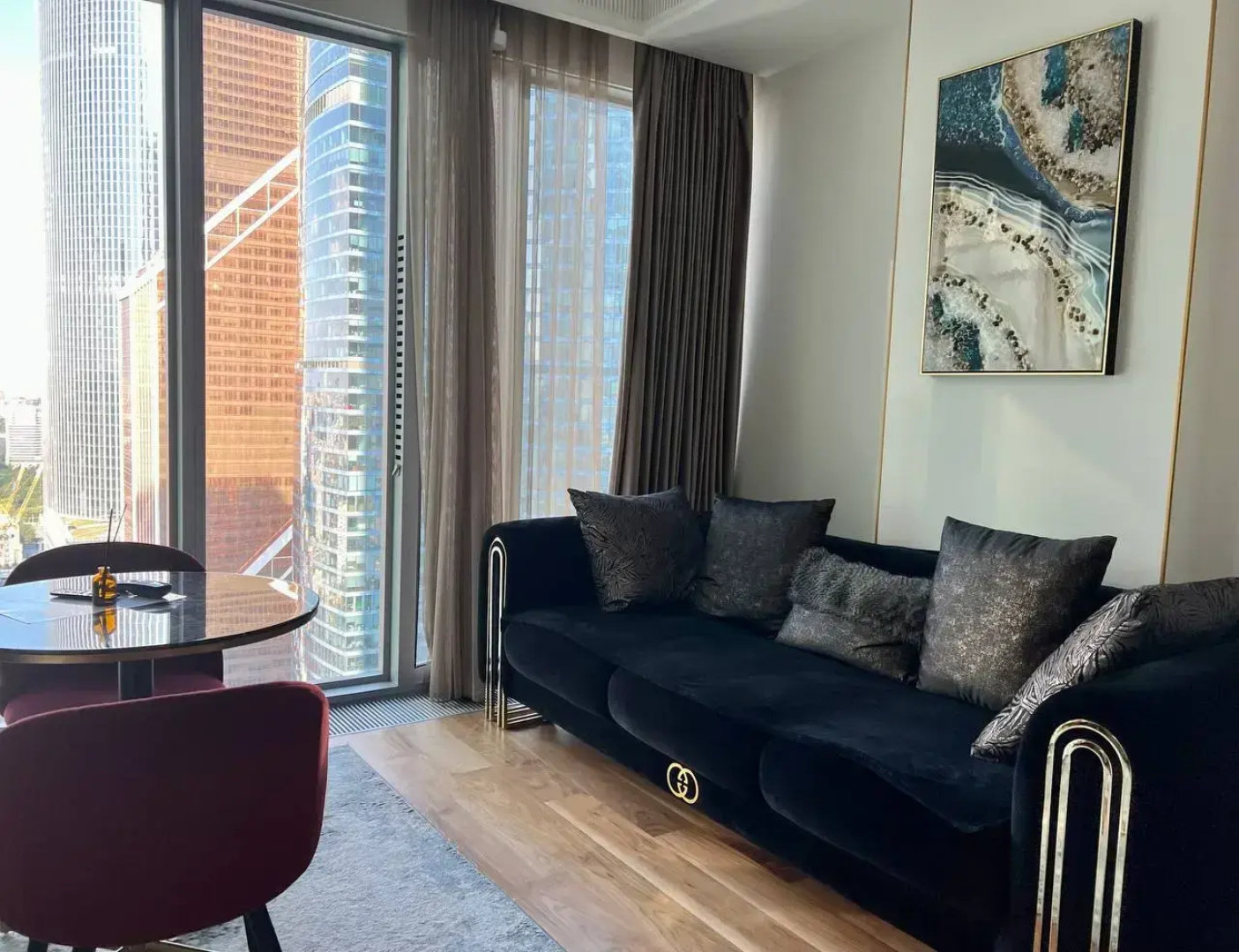 Apartment Студия Красотка с Панорамными Окнами в Москва-Сити
