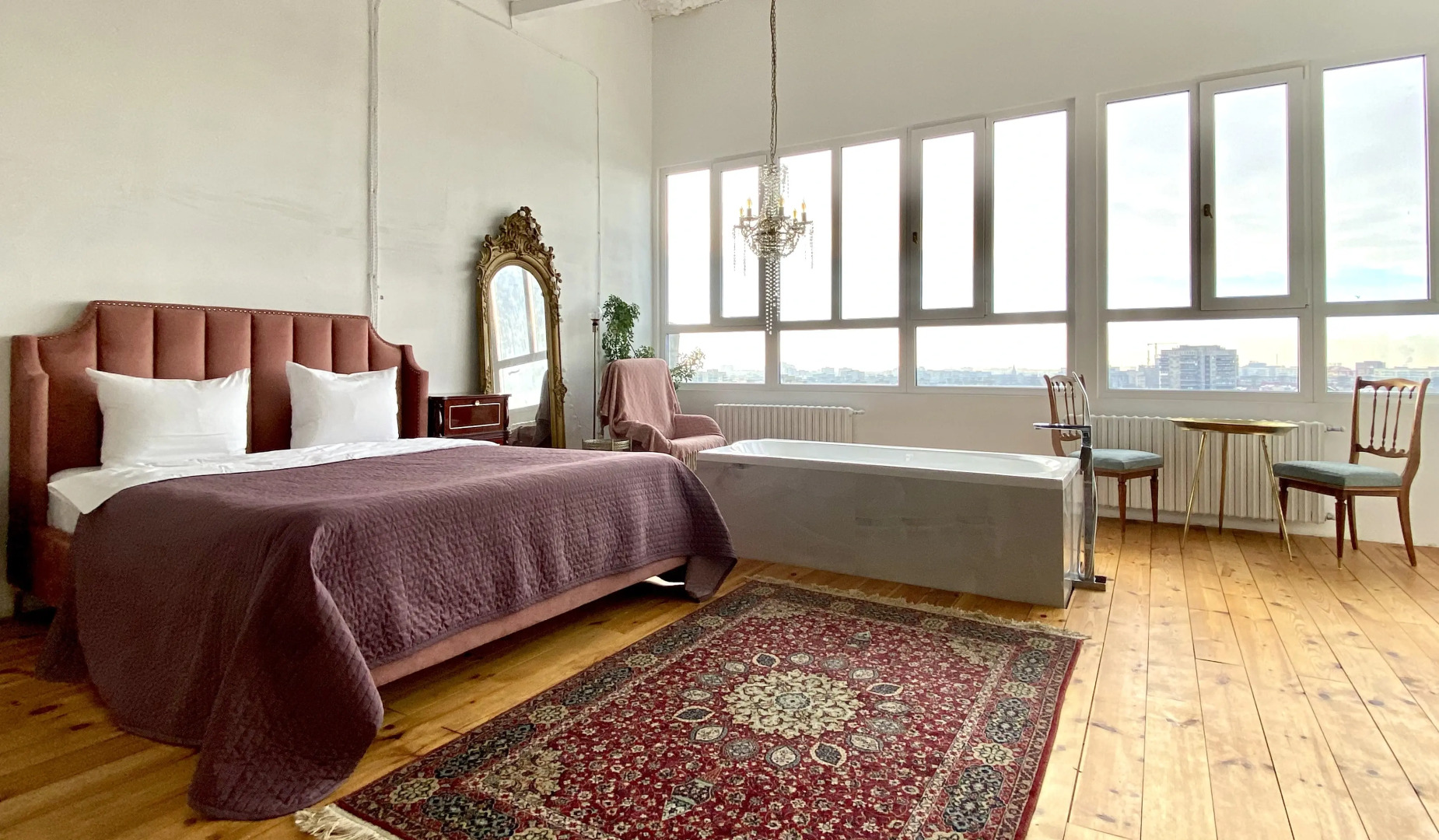 Апартаменты ApartMari Уникальный Люкс с видом на город