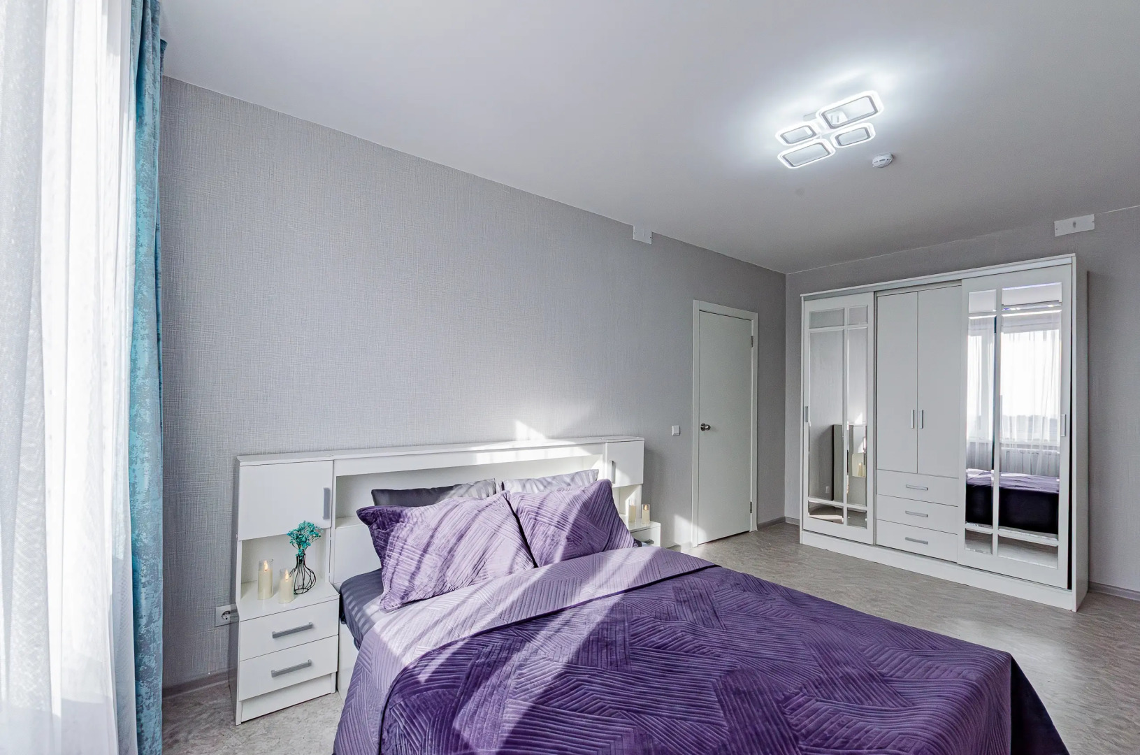 Квартира Уютная квартира в новом современном жилом комплексе