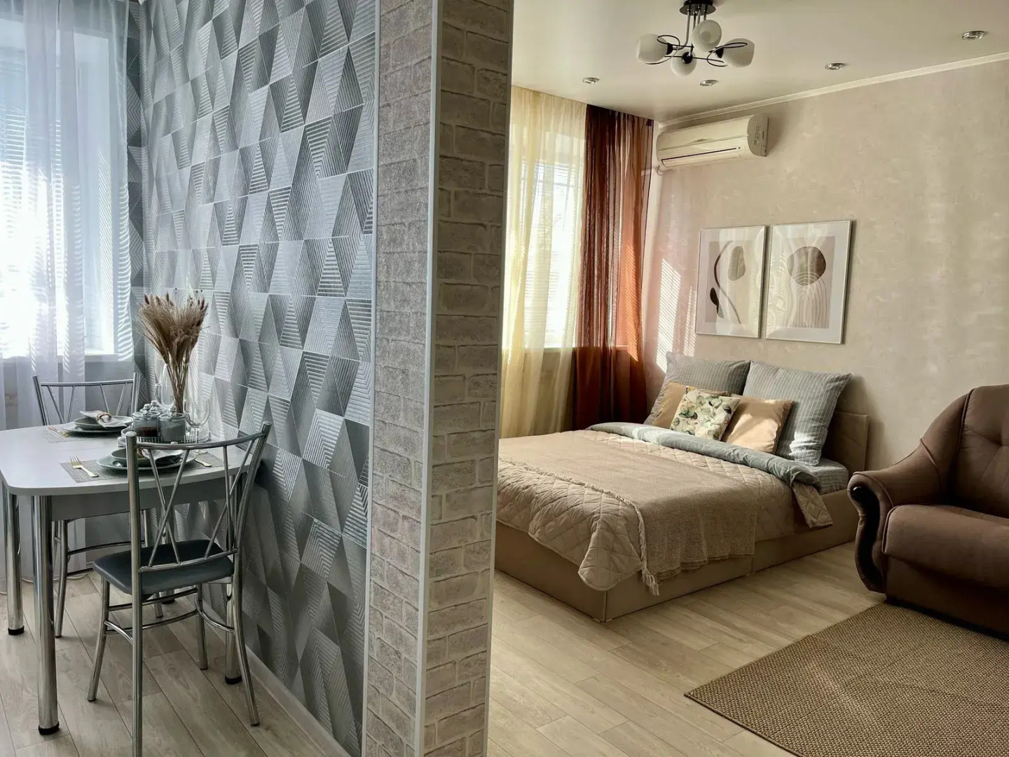 Квартира 1-ком. Бесконтактное заселение Мкр. КПТ Odeyalkin