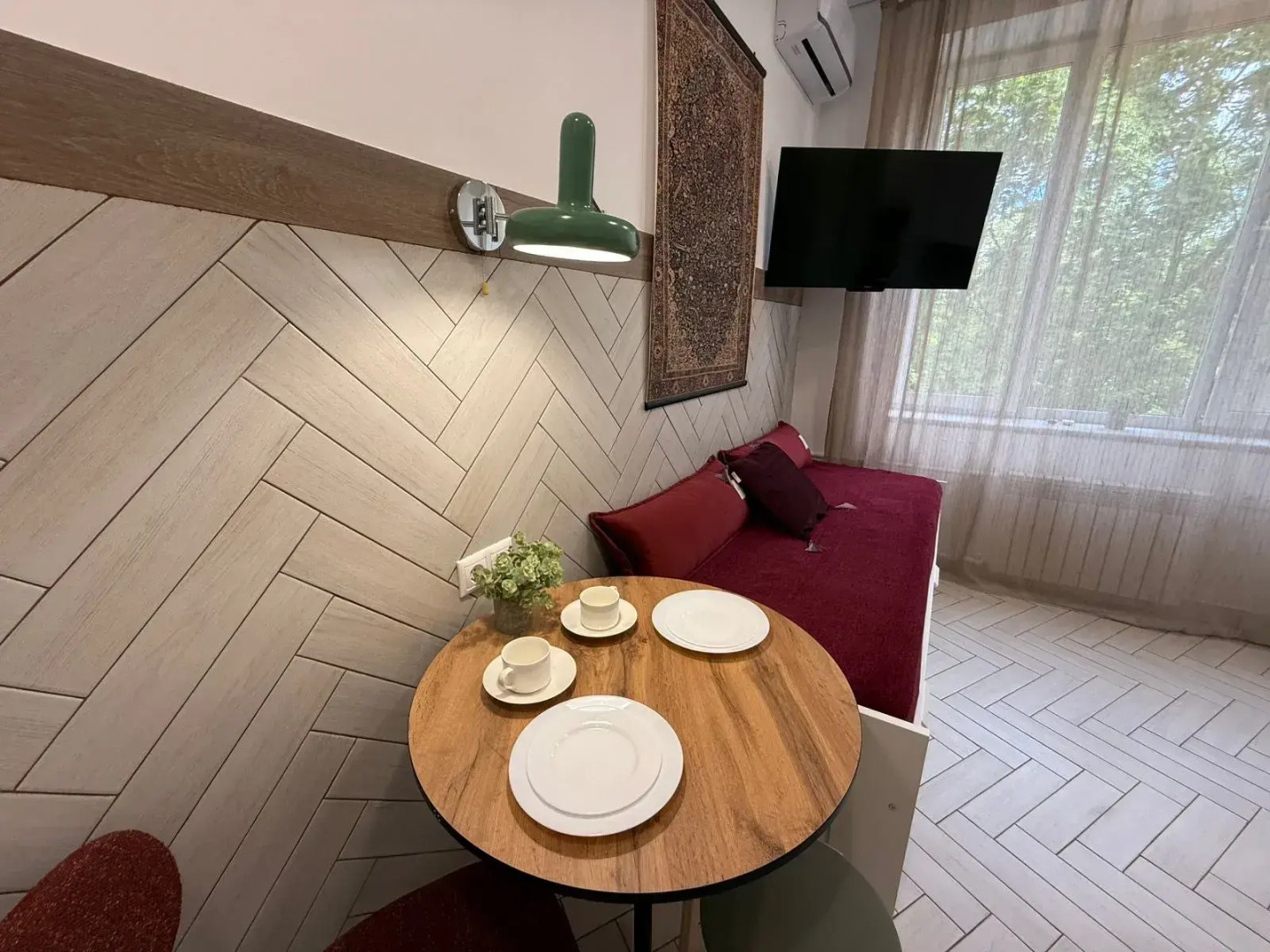 Апартаменты Причал 45 с  Видом в Парк