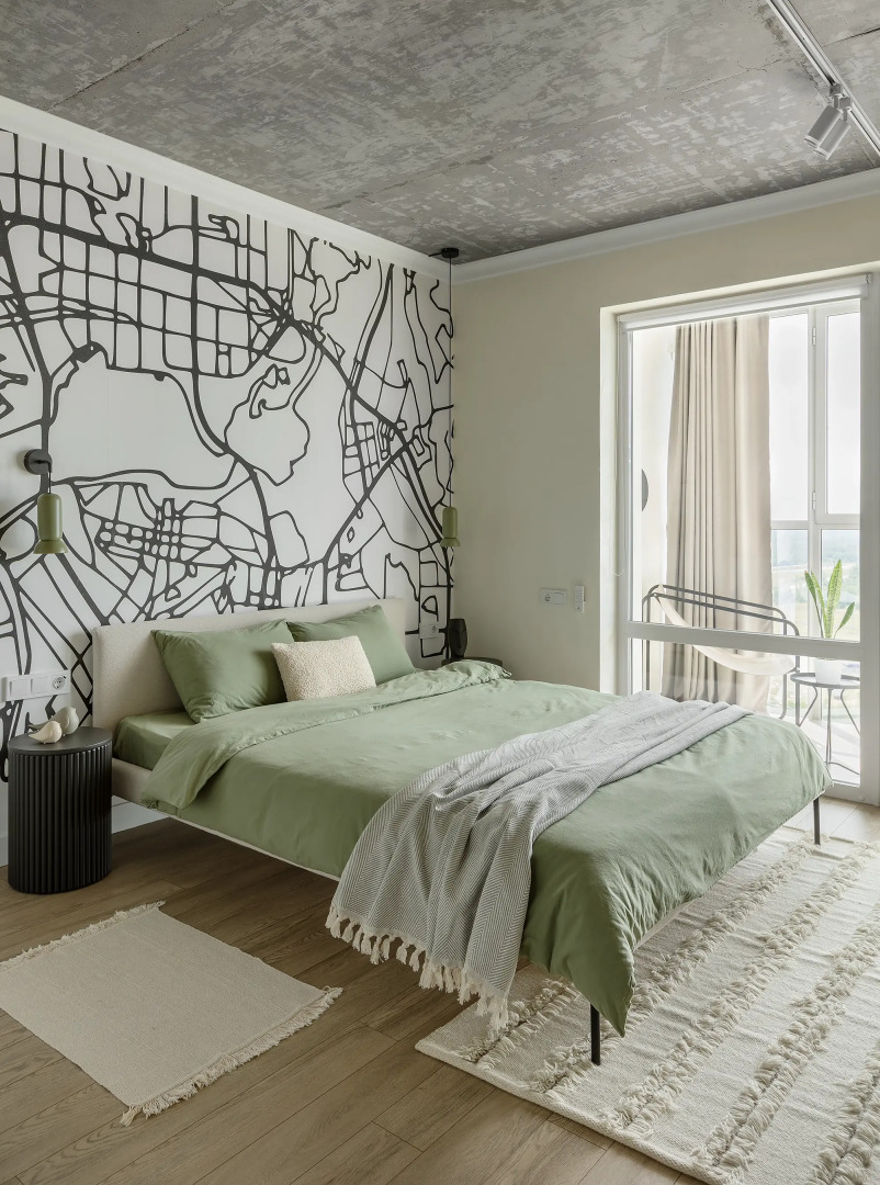 Квартира Happy Aero Стильная Студия с Красивым Видом