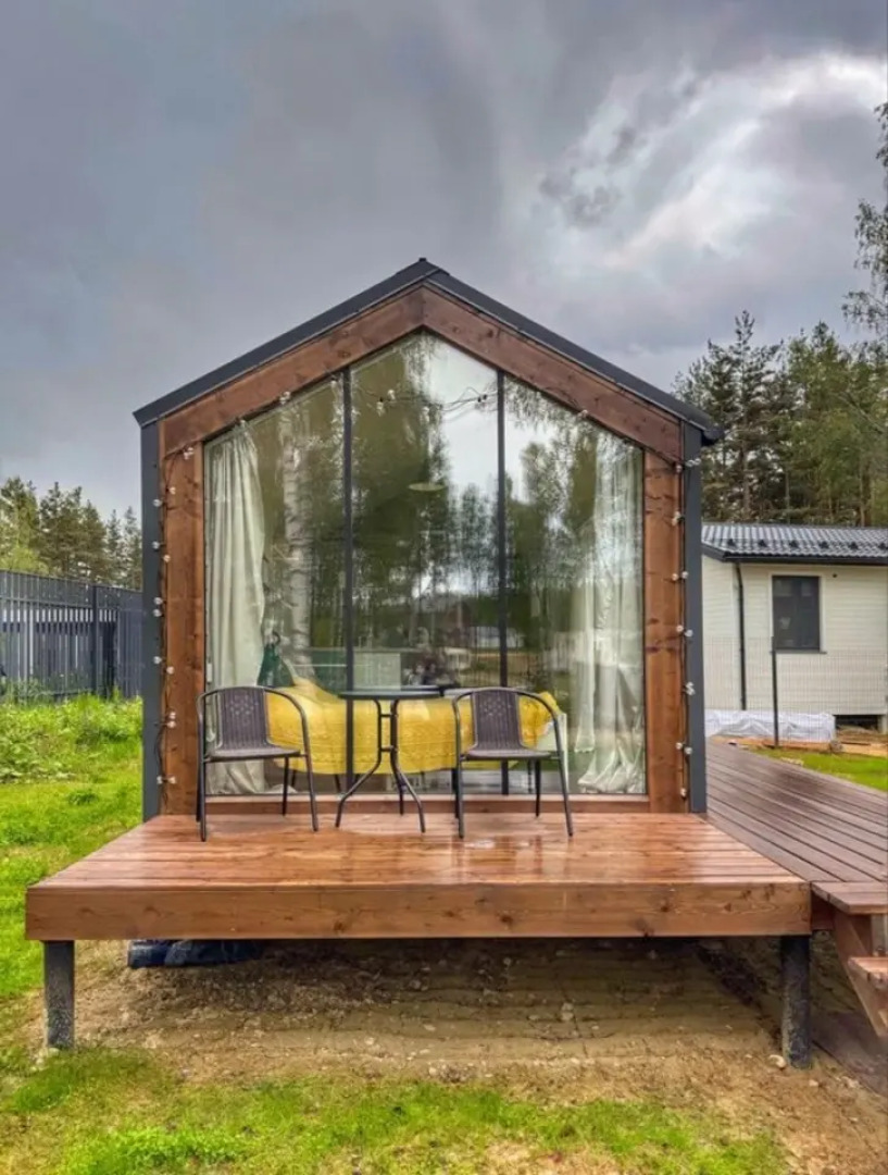 Частный дом Уютный домик для двоих с мангалом