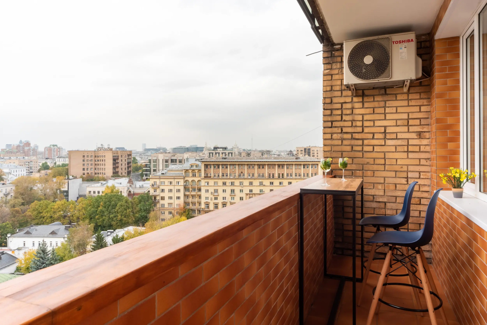 Квартира GM Apartments Четверка с панорамным видом на Москву