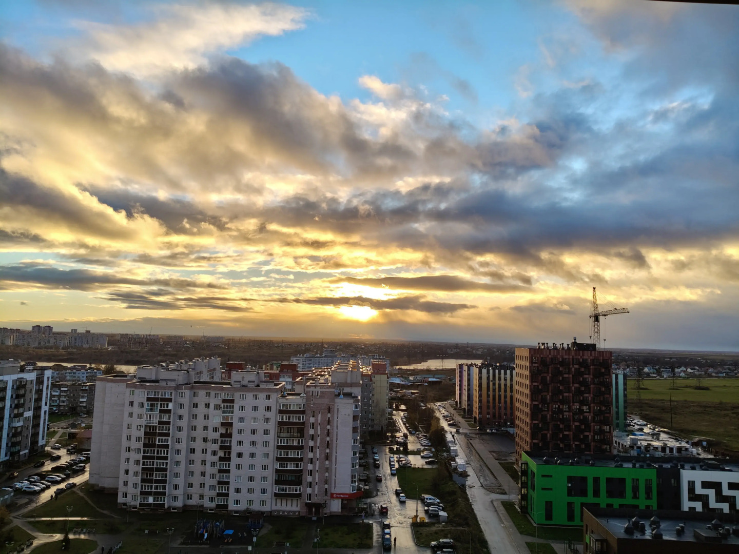 Квартира Большая с видом на реку