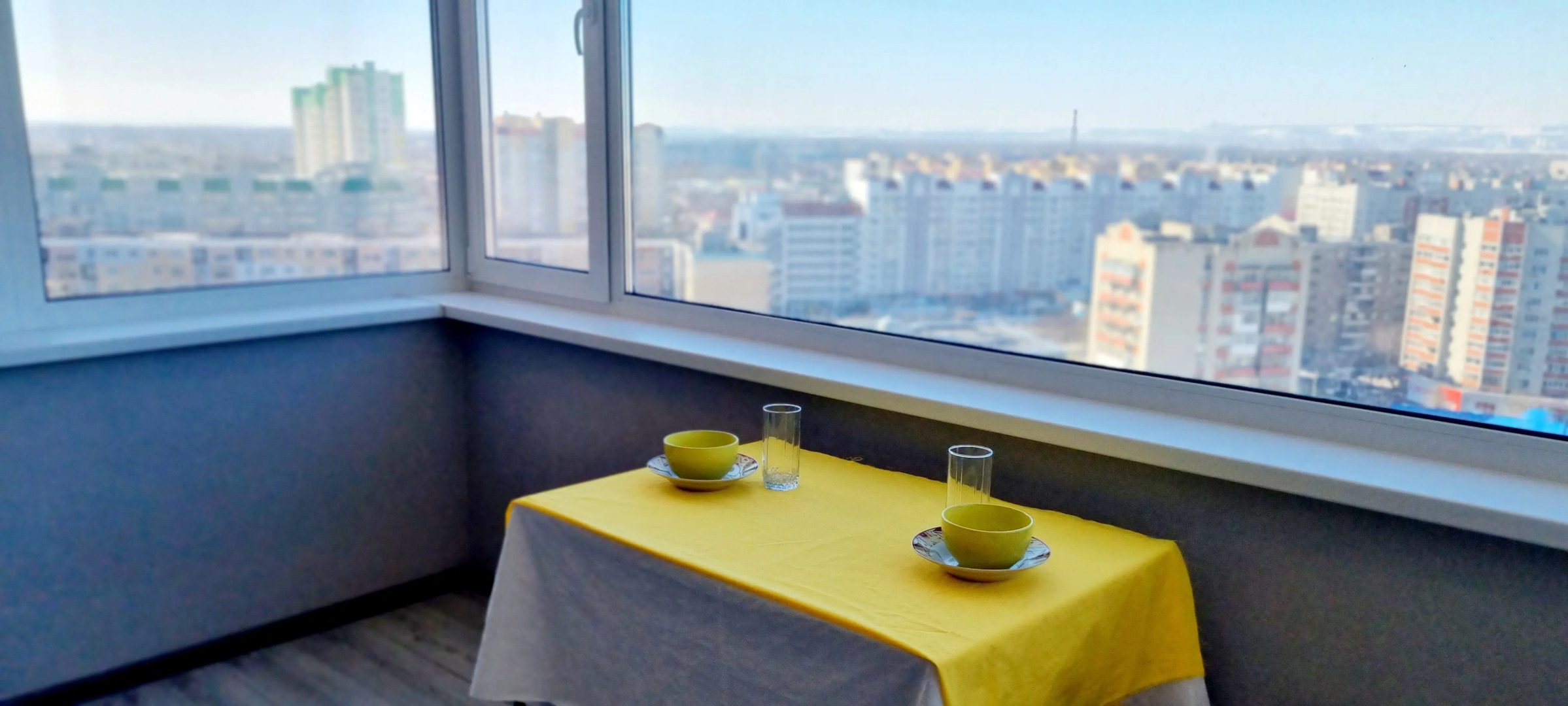 Квартира с панорамным Видом на город