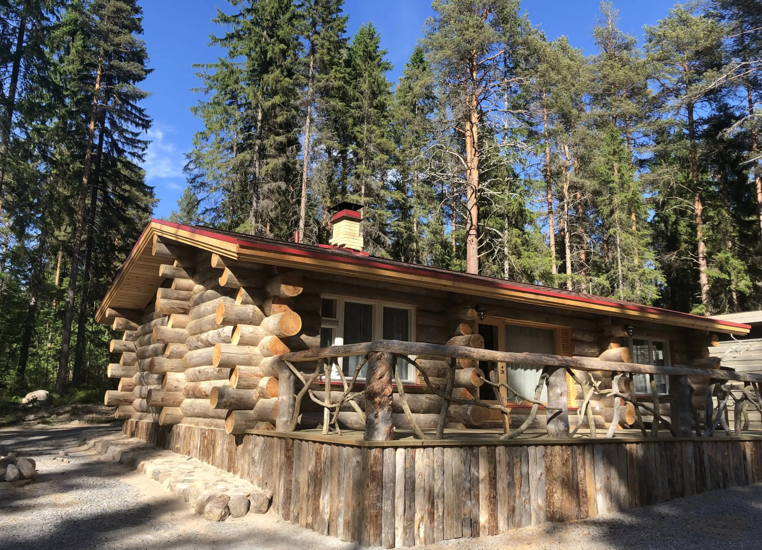 Меблированные комнаты  Карелия Медвежка с Видом на Озеро