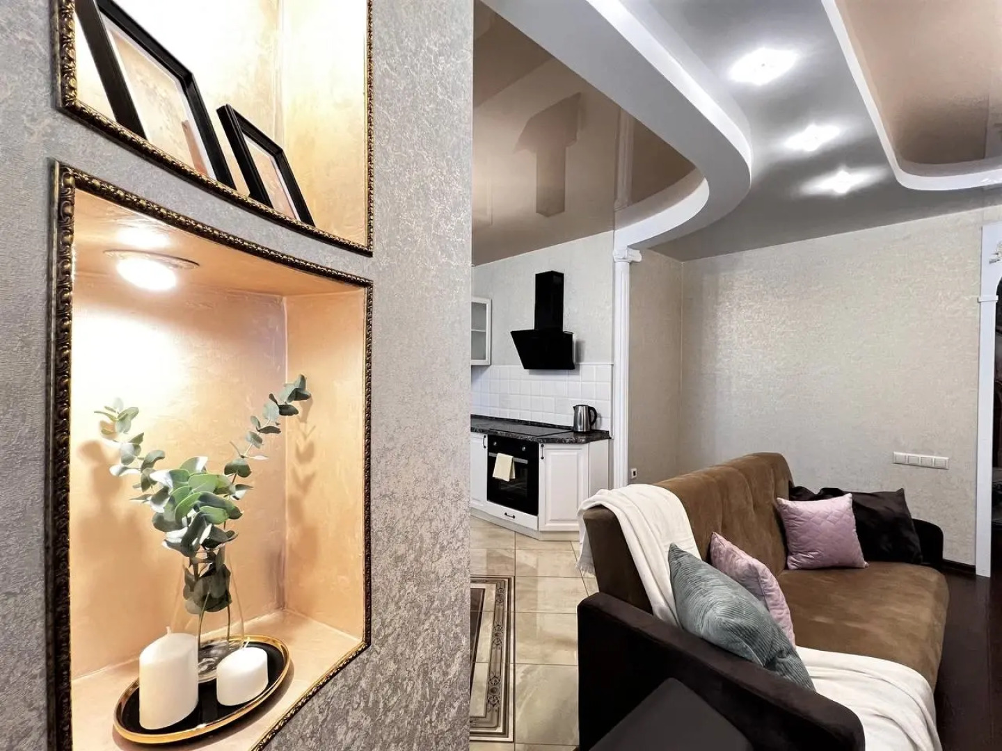 Апартаменты ЕВРО ДВУШКА БИЗНЕС-КЛАССА У ЖД ВОКЗАЛА