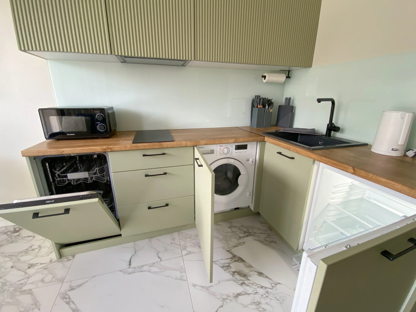 Квартира с видом на горы в центре Поляны