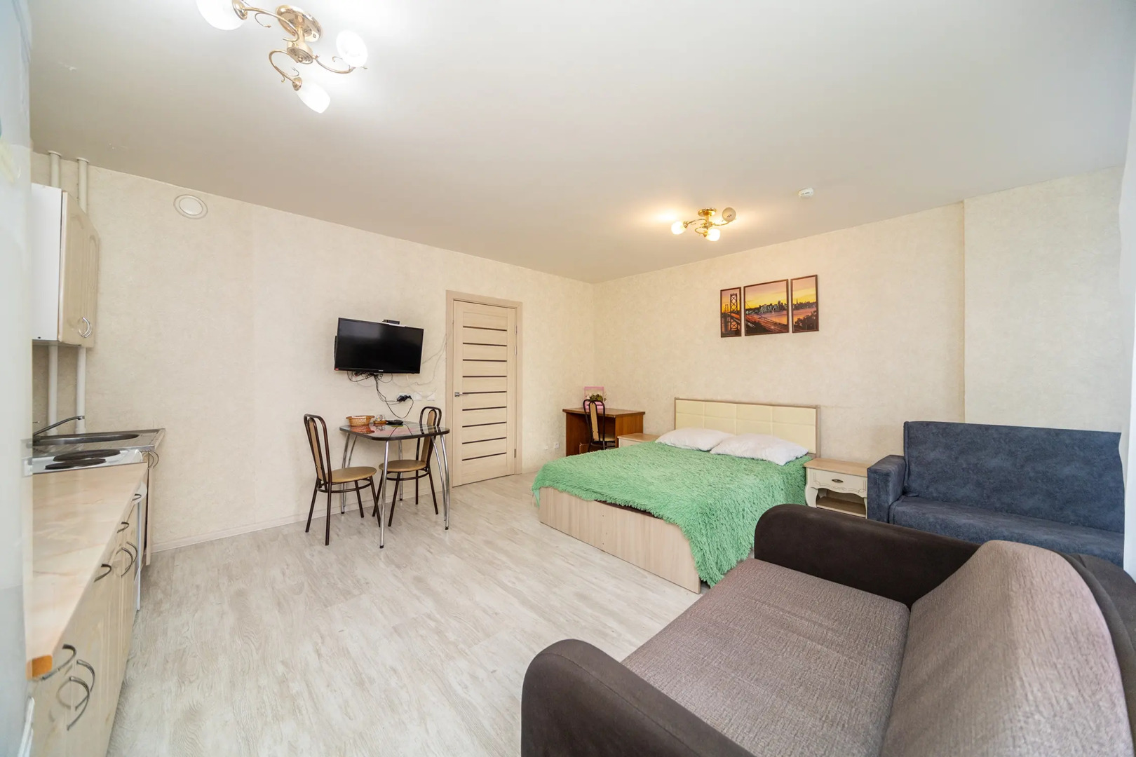 Квартира Уютная Cтудия в ЖК Данилиха  на 17-м этаже