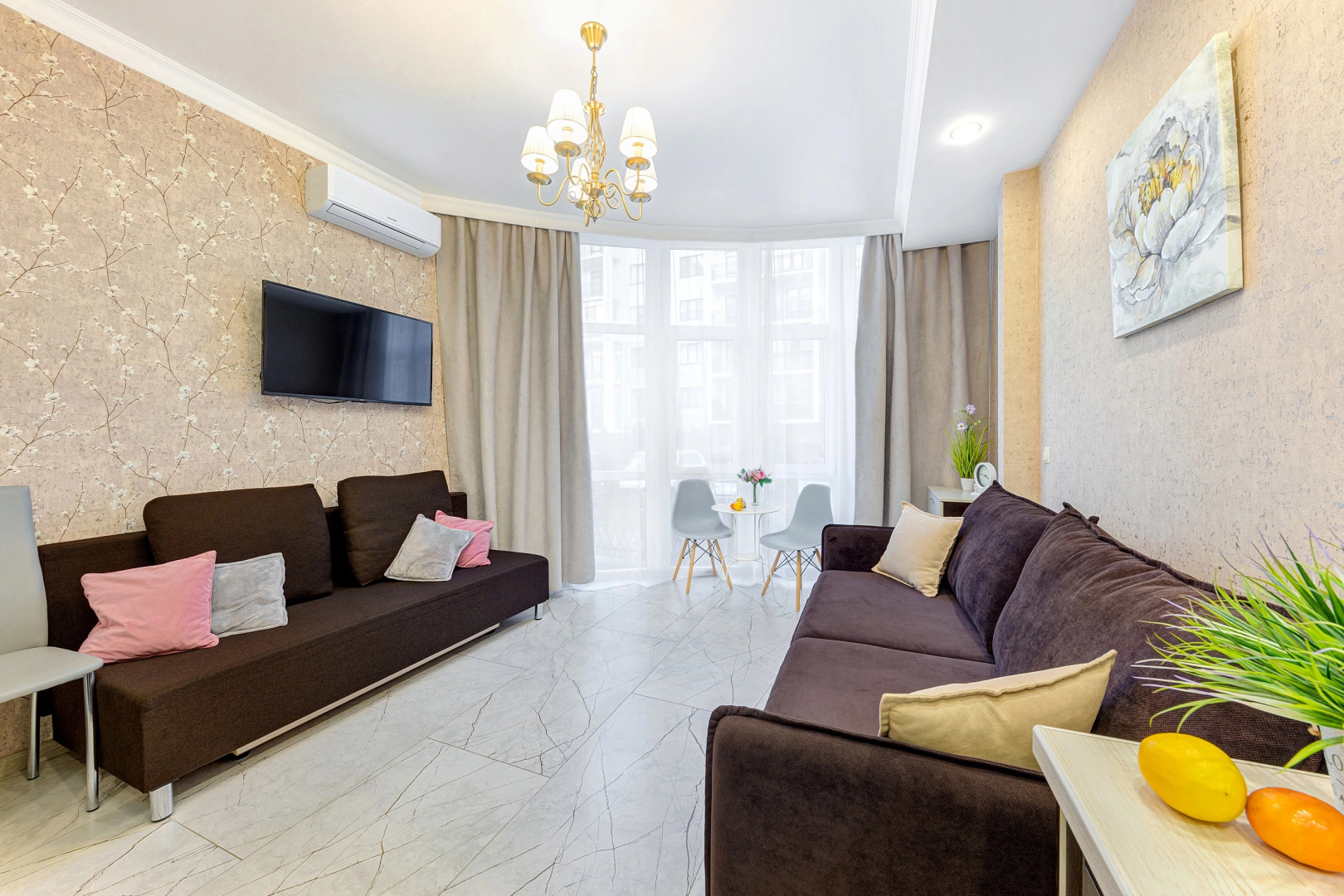 Апартаменты с балконом и видом на горы Sea Breeze & SPA