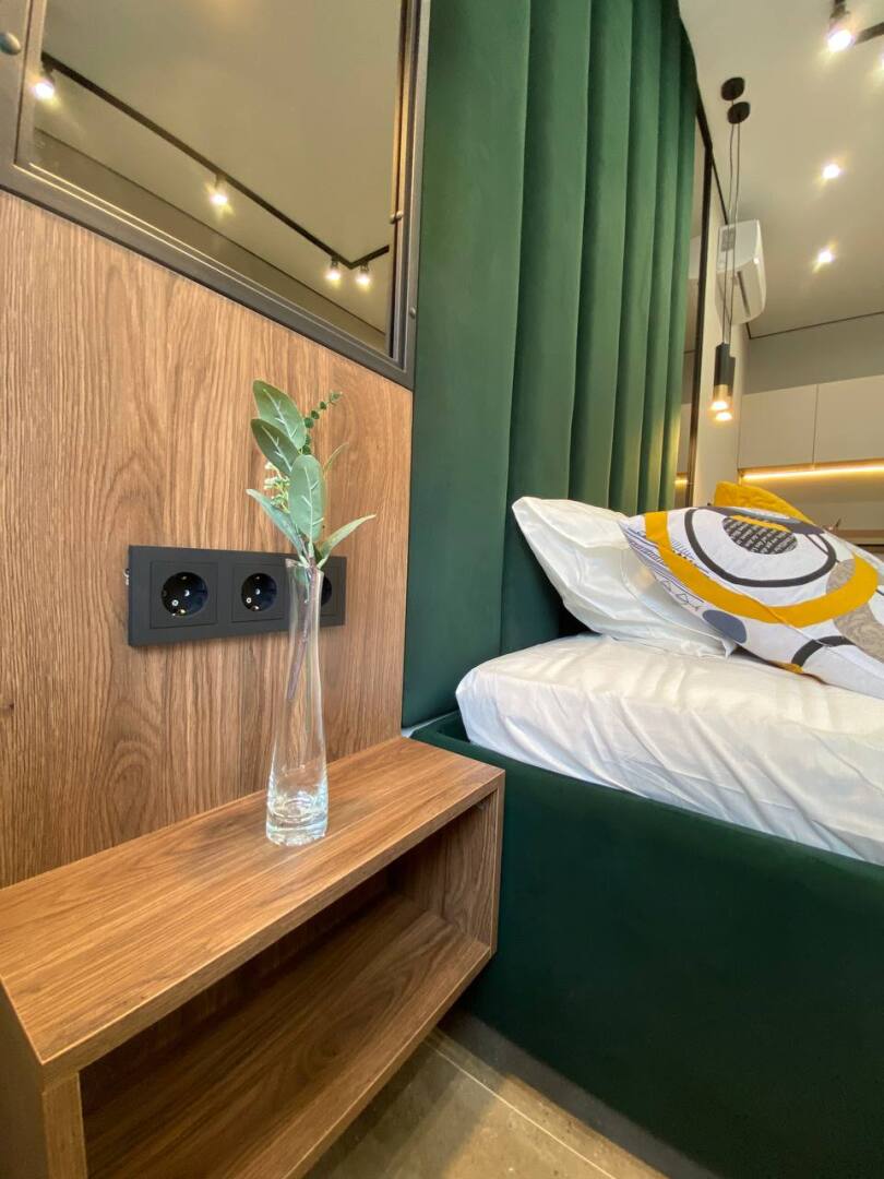 Апартаменты Студия на Шелепихинской Набережной Сапфир