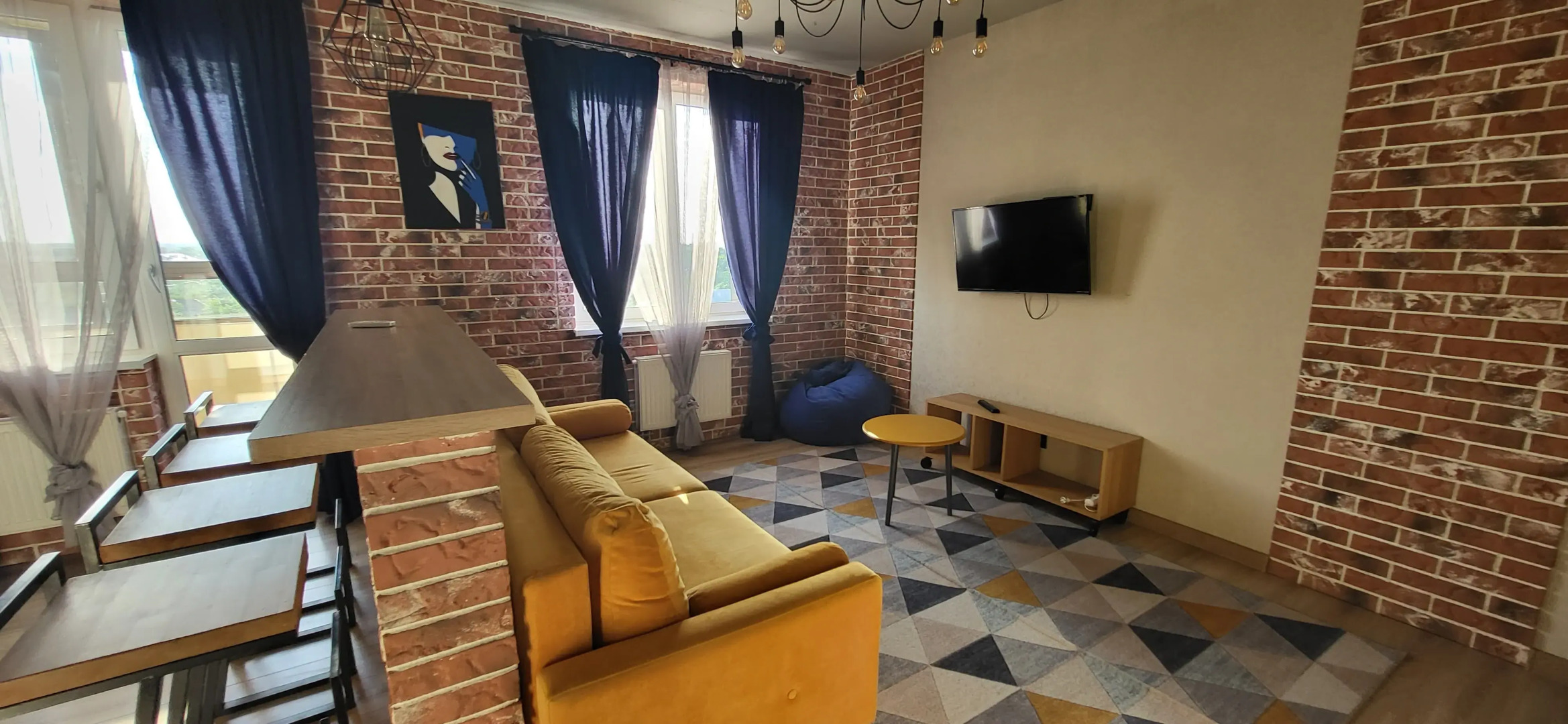 Лофт апартаменты в Новом доме жк Жюль Верн