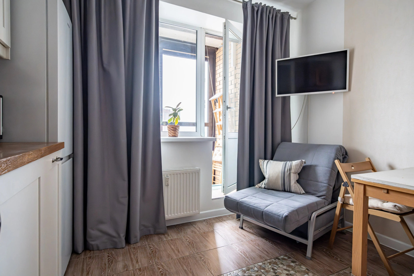 Квартира Eco Scandic у Метро Satin home