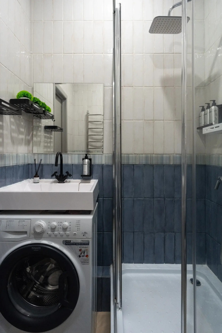 Апартаменты KeyGo #1010 Студия рядом с метро Окружная